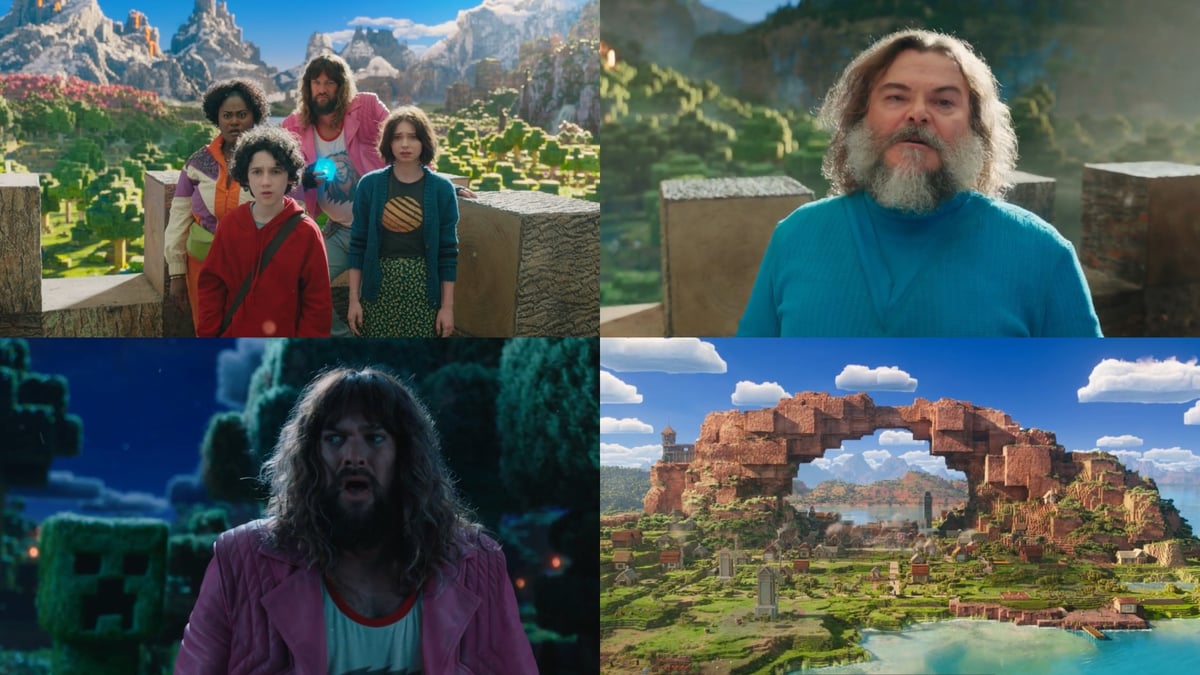 A Minecraft Movie teaser and first look