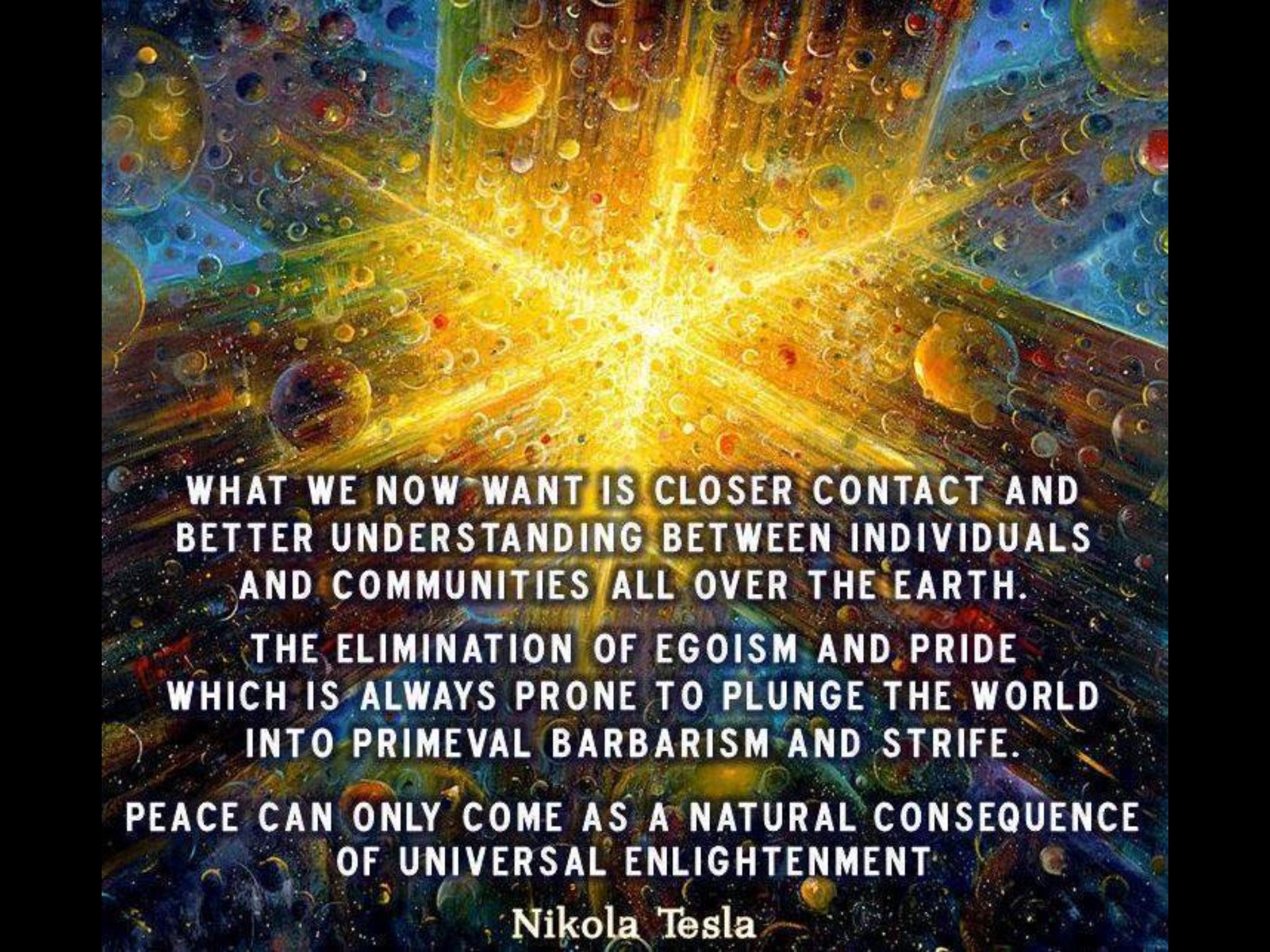 Enlightenment, Enlightment, Nikola tesla