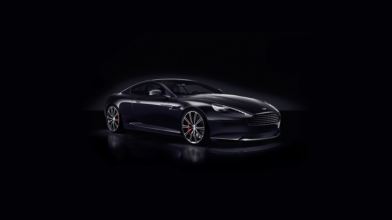 Aston Martin Db9 Dark Sports Car