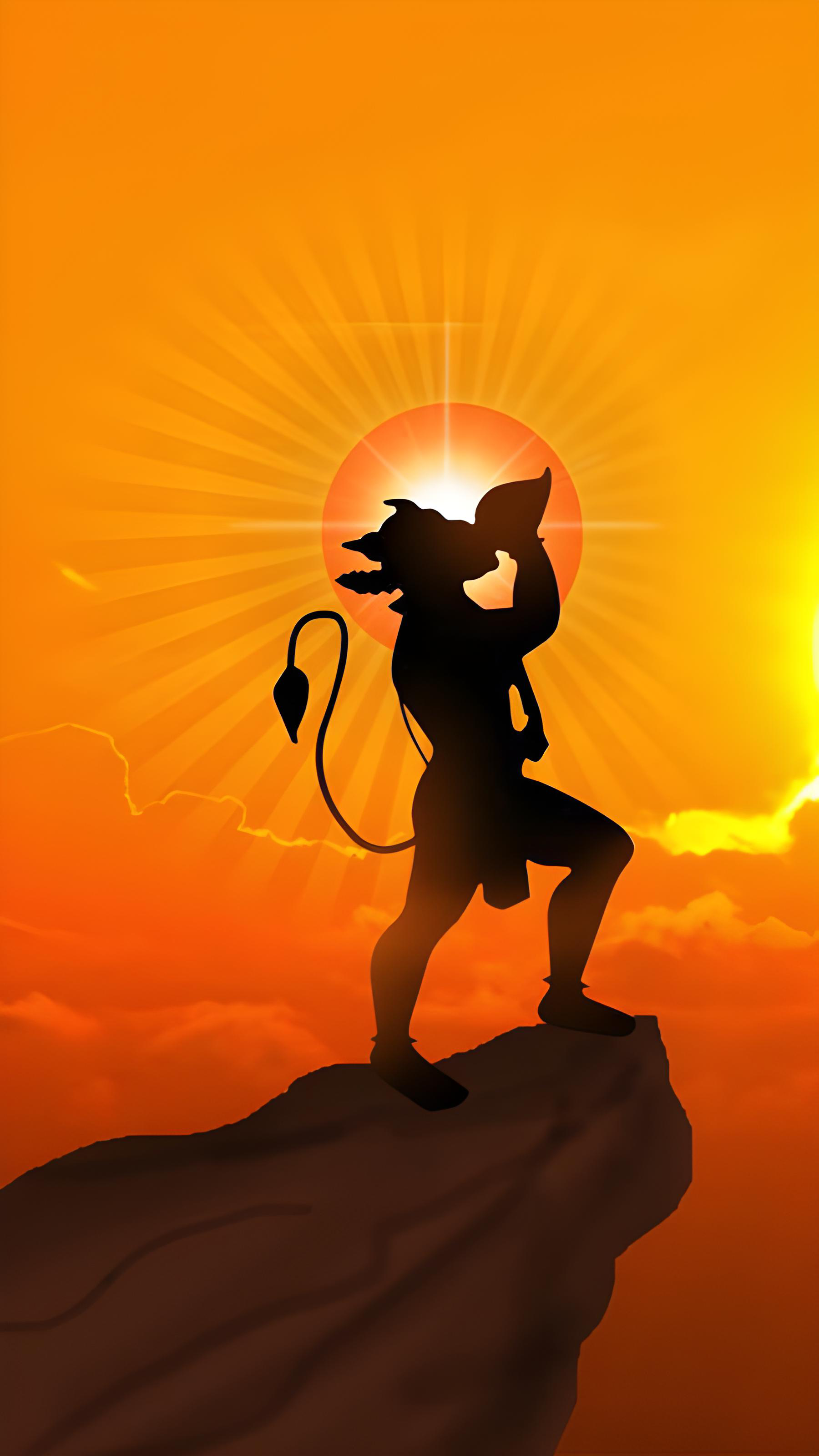 Hanuman wallpaper HD 1080p animation