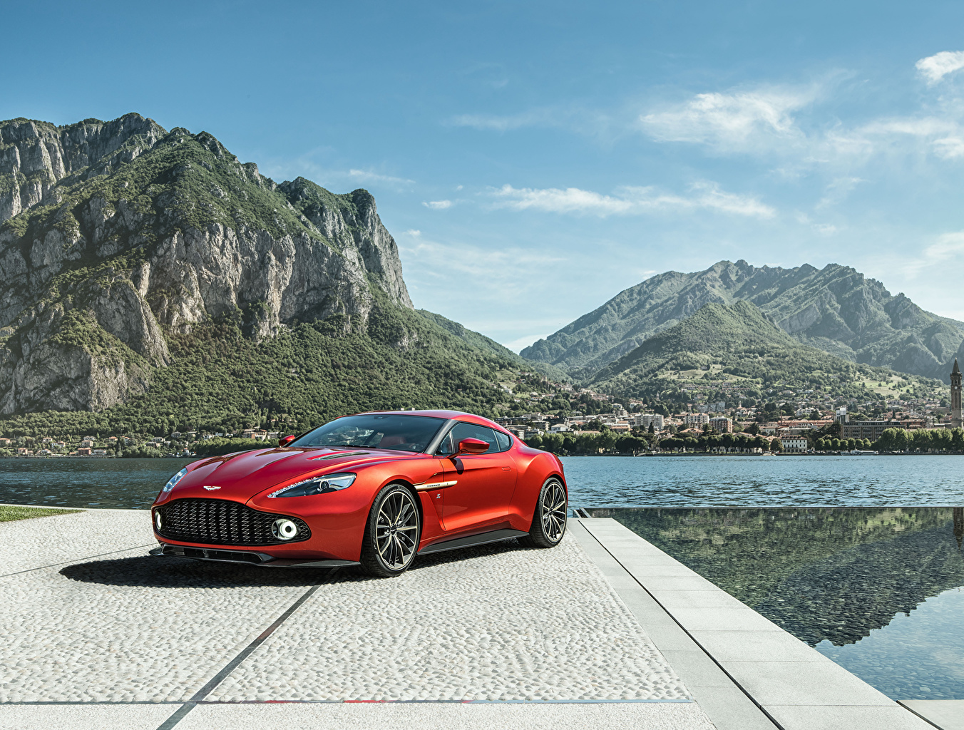 Wallpaper Aston Martin Zagato Vanquish