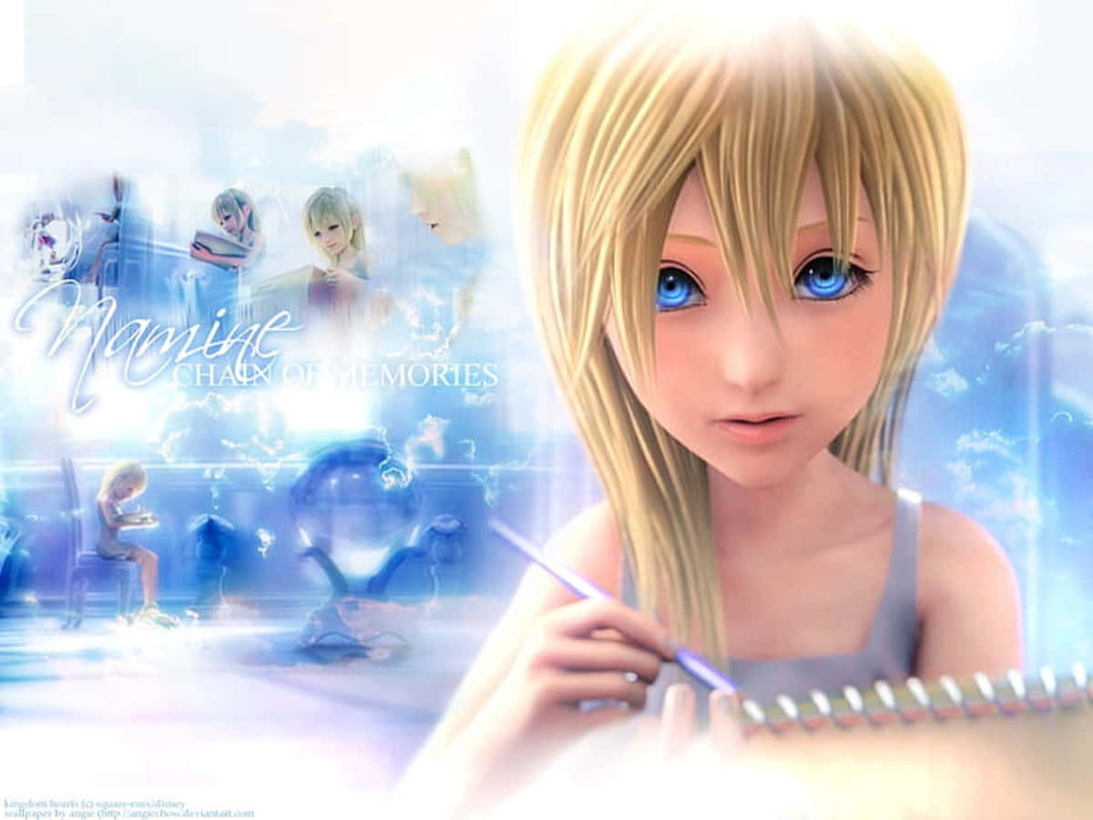 Kingdom Hearts Namine Wallpaper