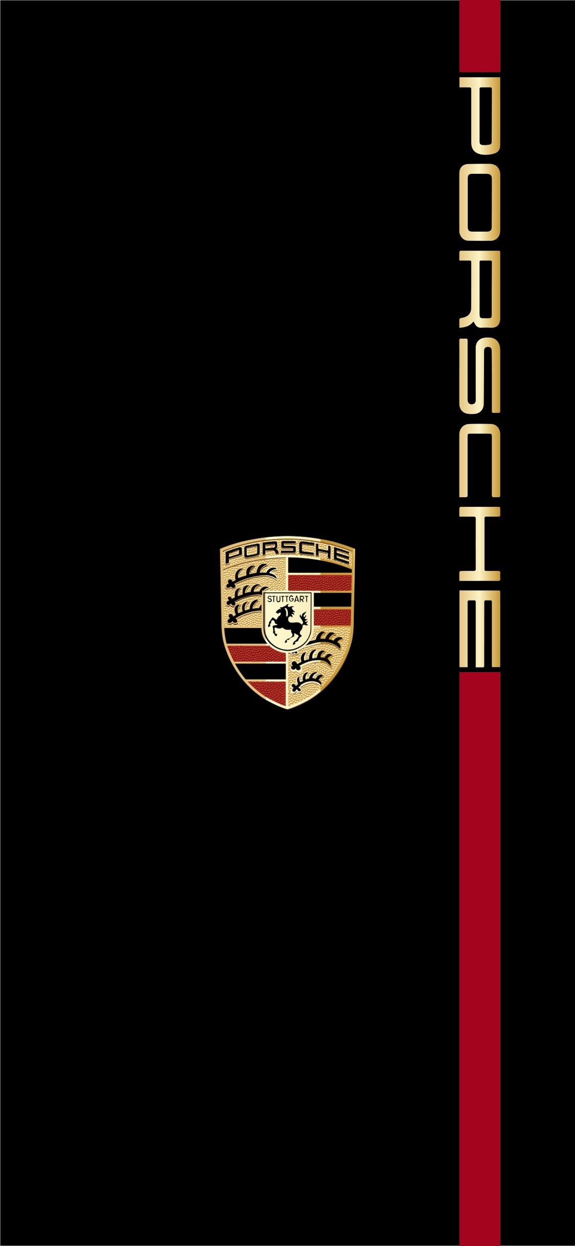 Porsche wallpaper black