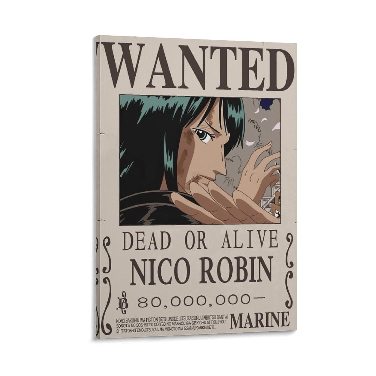 NICO ROBIN Canvas Wall Art Poster