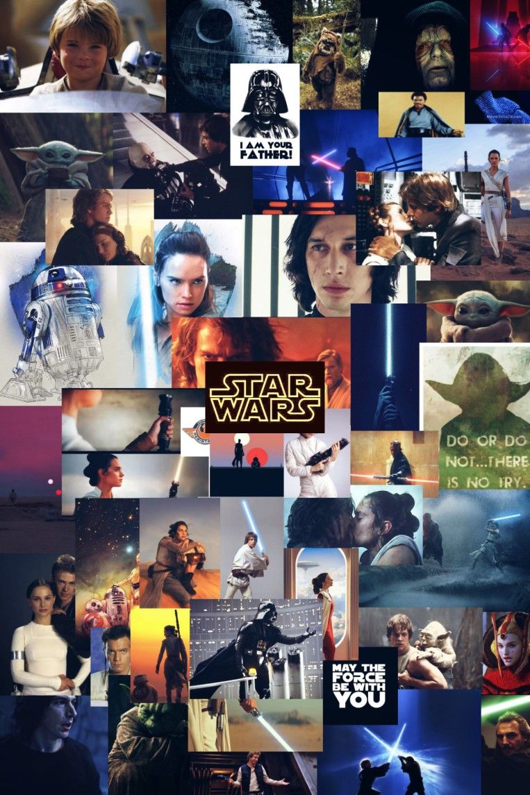 Wallpaper Star Wars saga