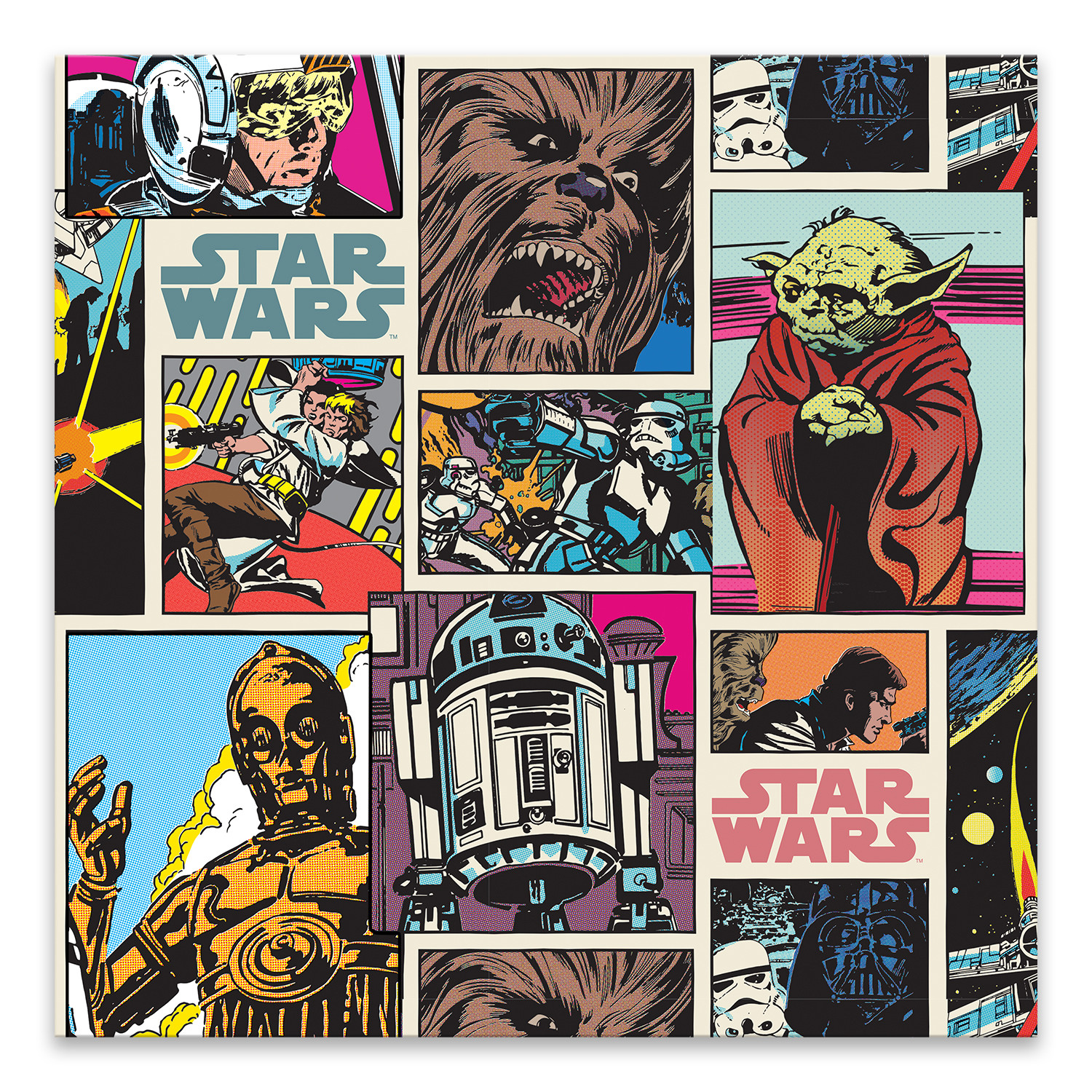 Star Wars Panel // Collage 20W x 20H