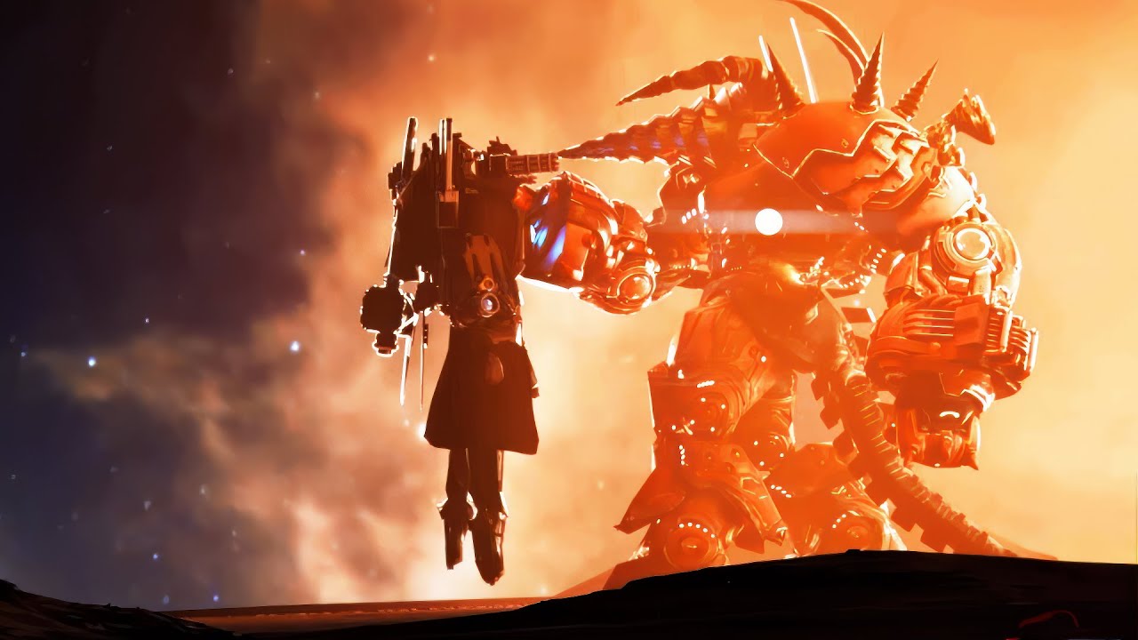 TITAN DRILLMAN TURNS ON TITAN CAMERAMAN