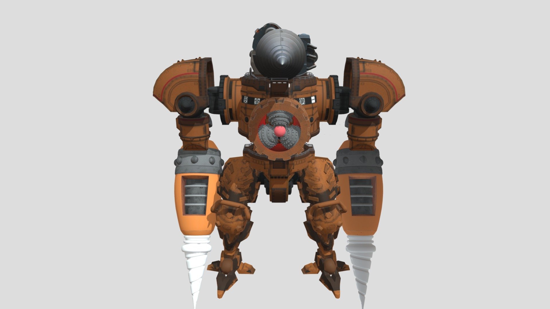 Titan Drillman Free 3D model