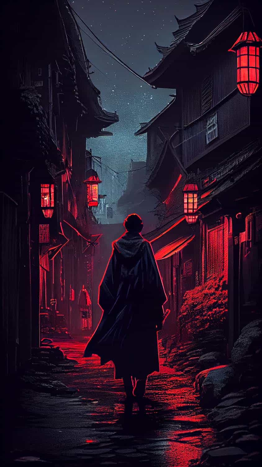 Samurai Alley iPhone Wallpaper HD