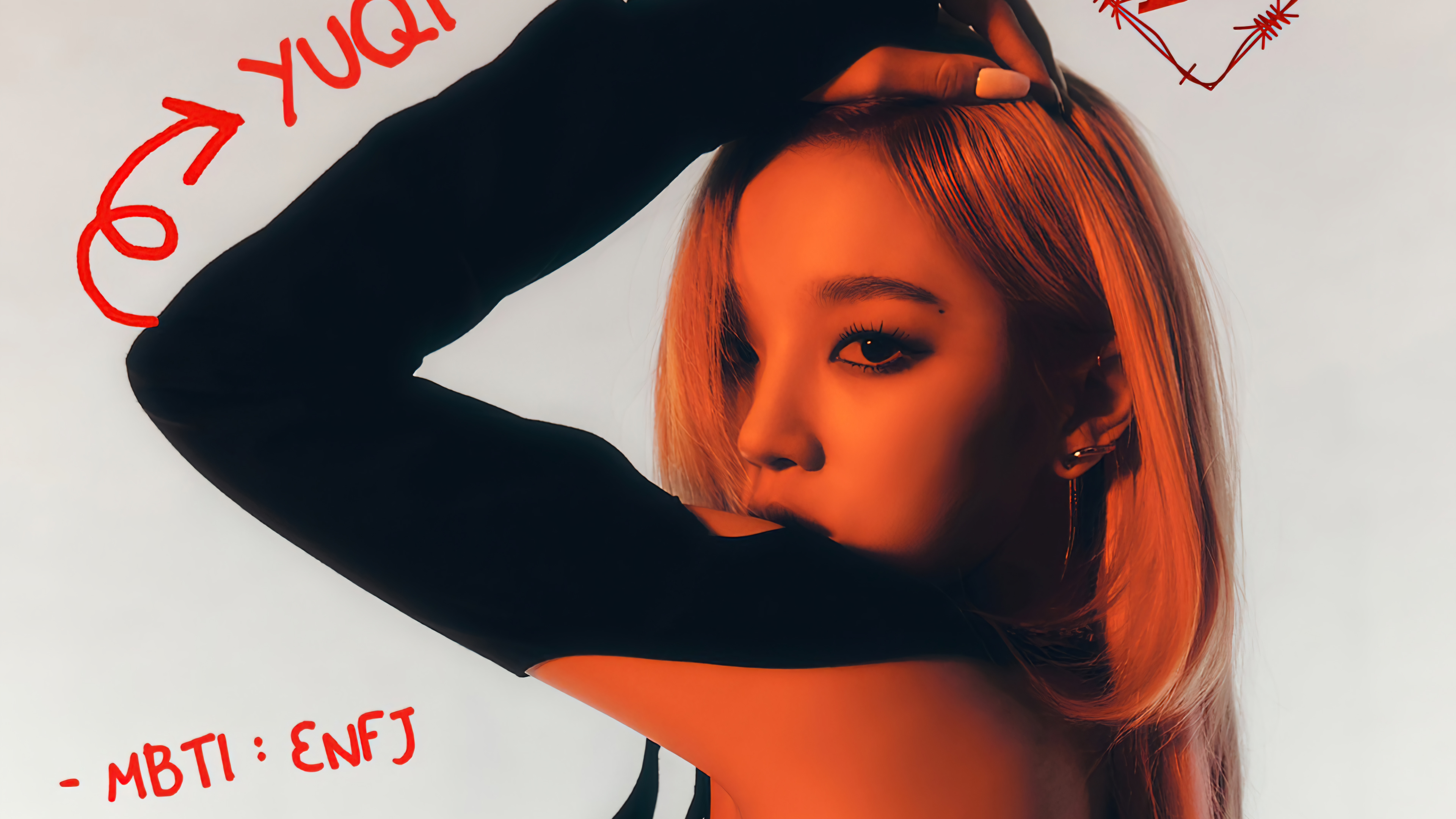 Tomboy Yuqi I Never Die Wallpaper 4K HD