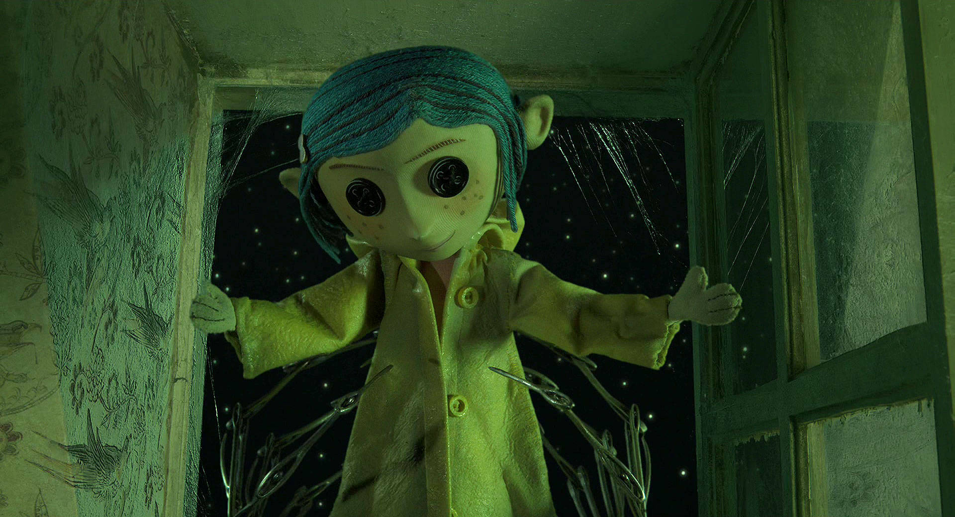 Download Coraline Doll Horror Stop Motion Wallpaper