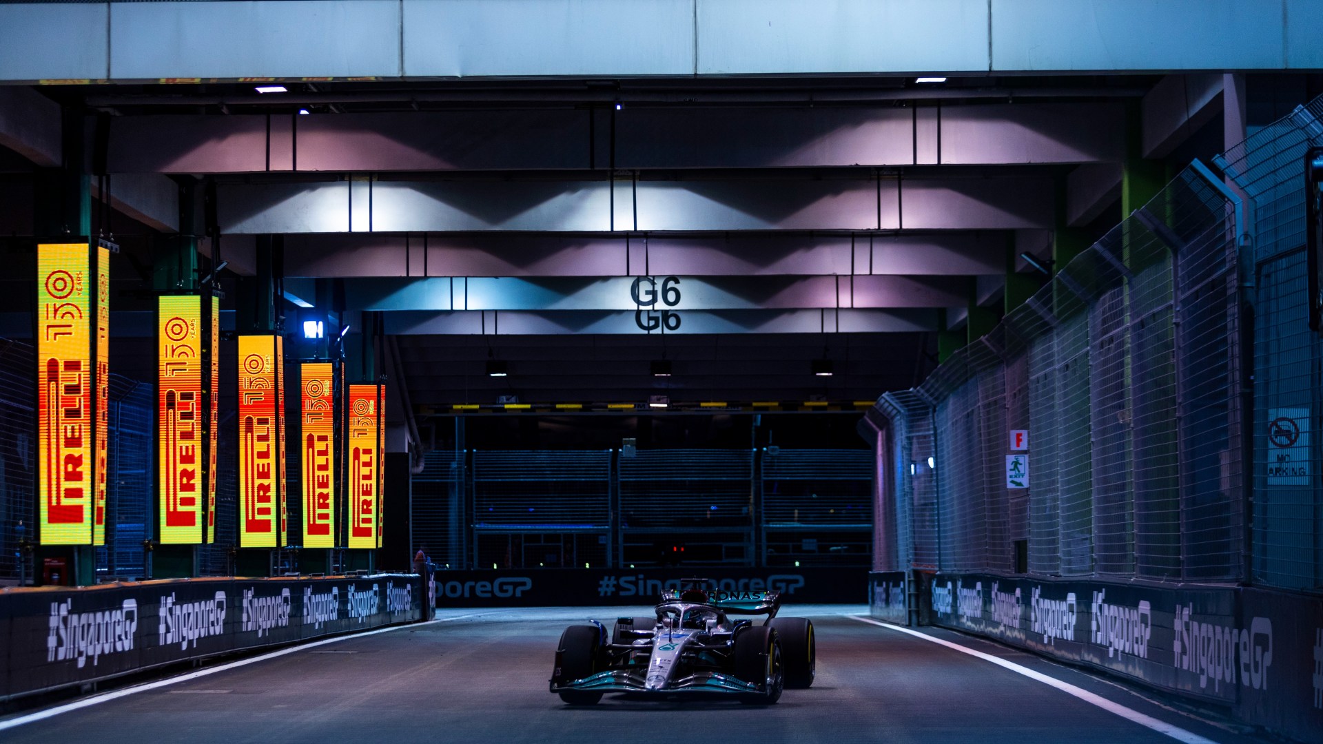 F1 Singapore Grand Prix: Qualiying UK