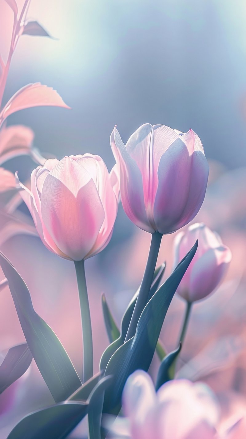 iPhone Wallpaper Tulips Image. Free