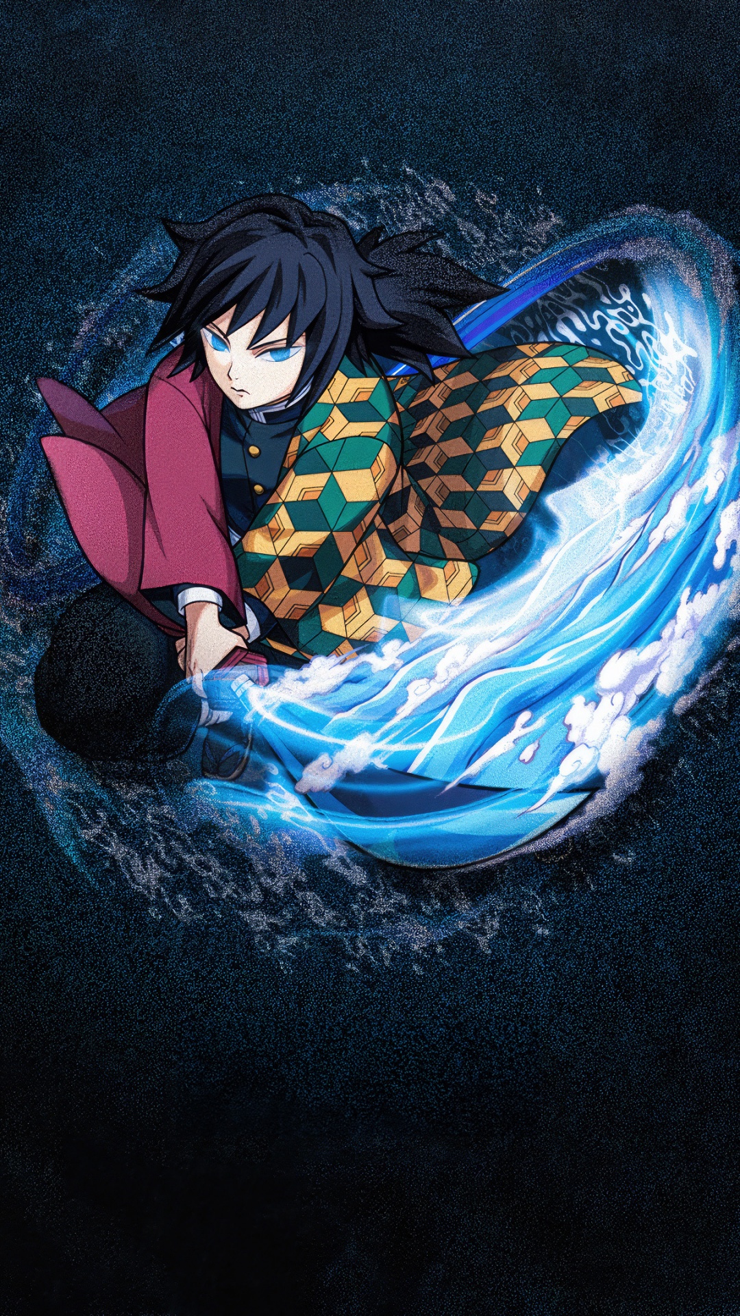 Giyu Tomioka Wallpaper 4K, Demon Slayer