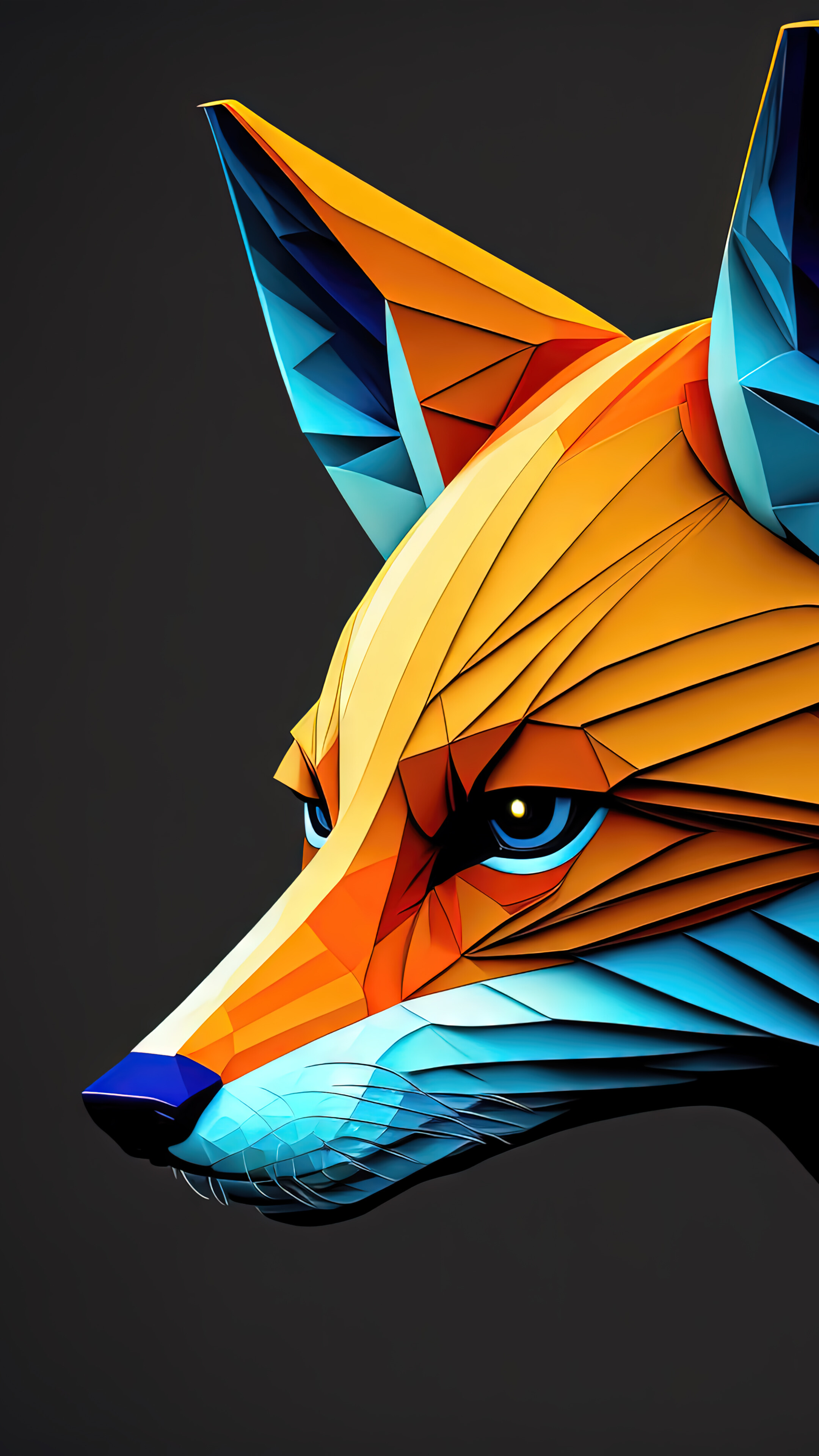 Fox Background 4K Wallpaper iPhone HD