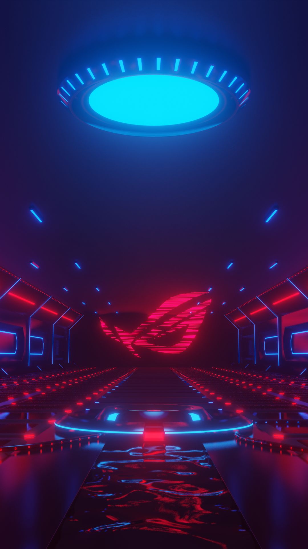 Mobile wallpaper: 3D, Technology, Asus