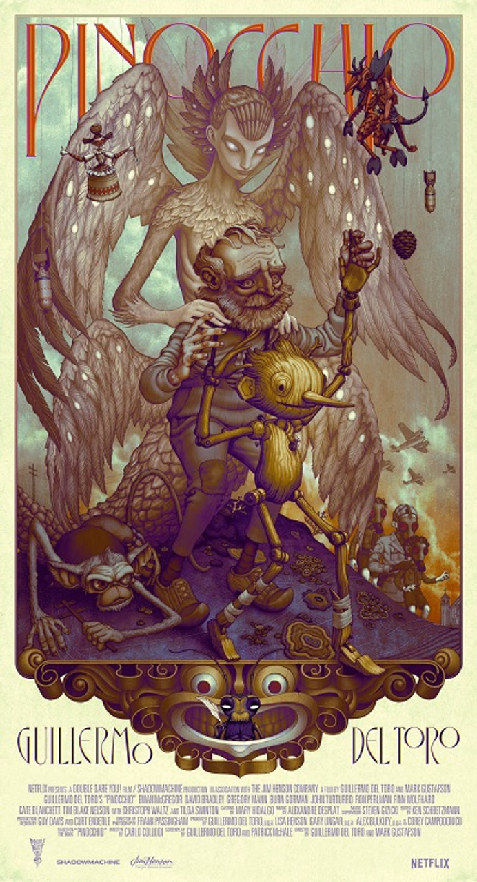 Pinocchio Movie Poster Print