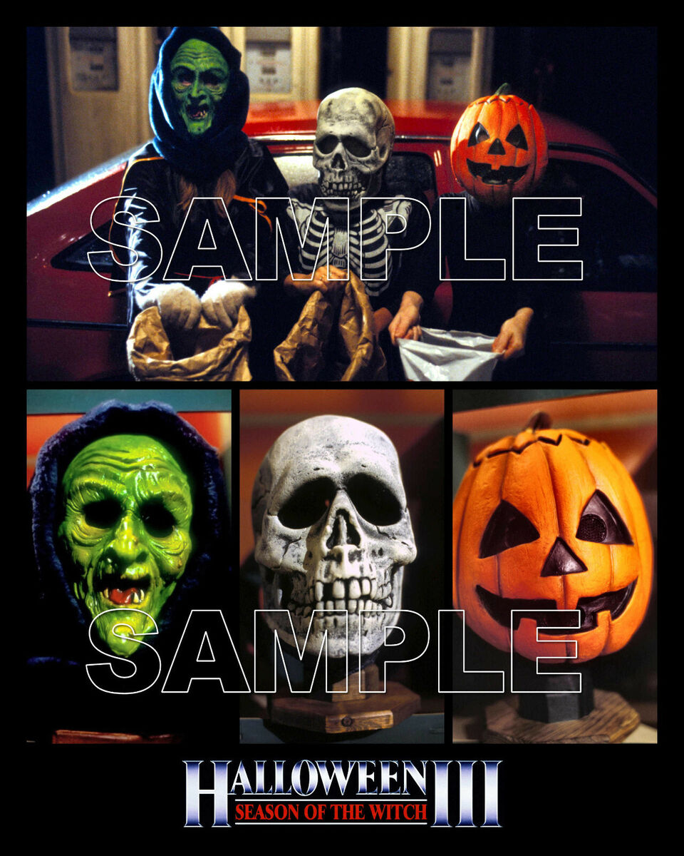 HALLOWEEN III 8X10 photo C01 Silver