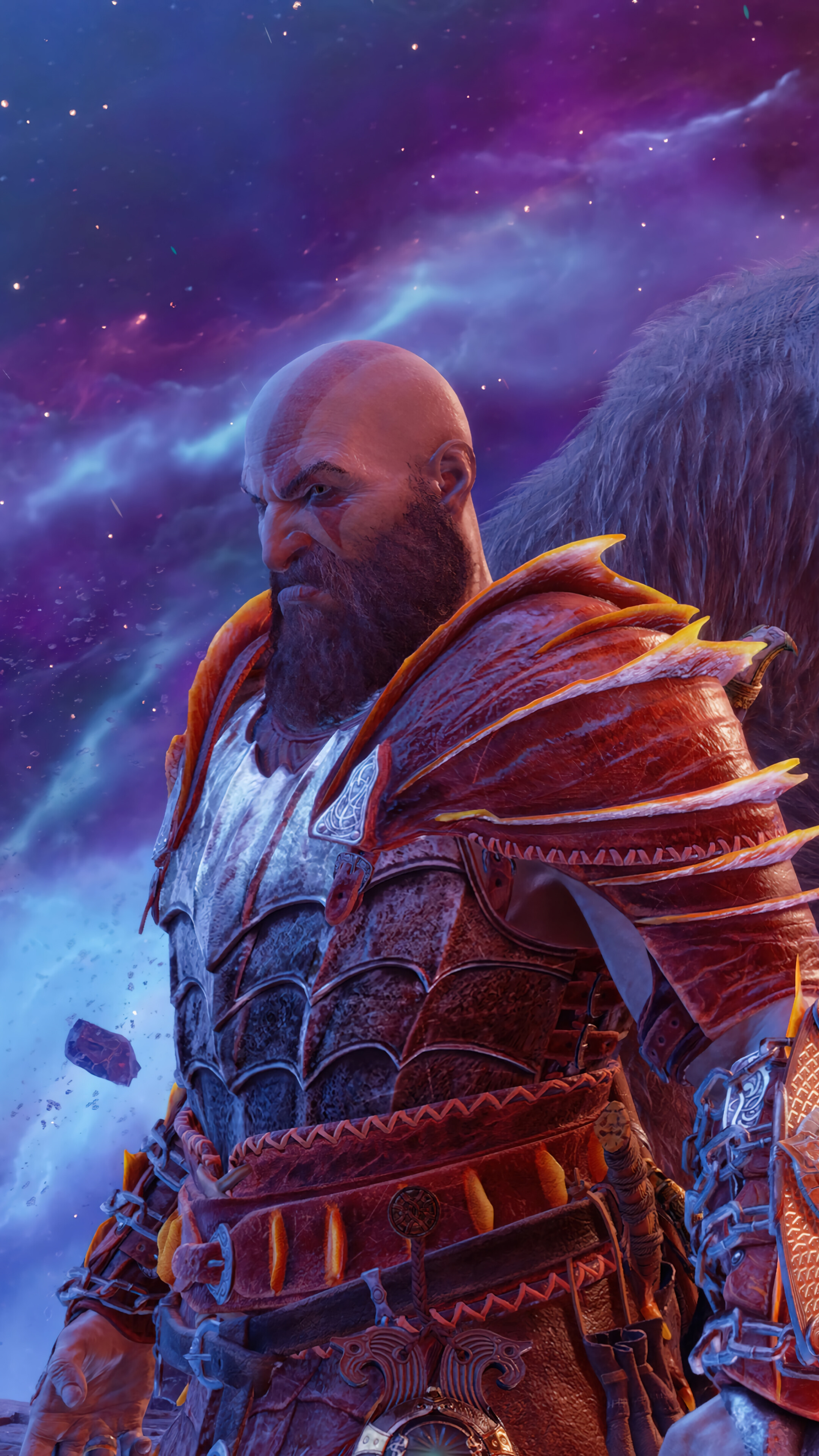 God of War Ragnarok 4K Wallpaper iPhone