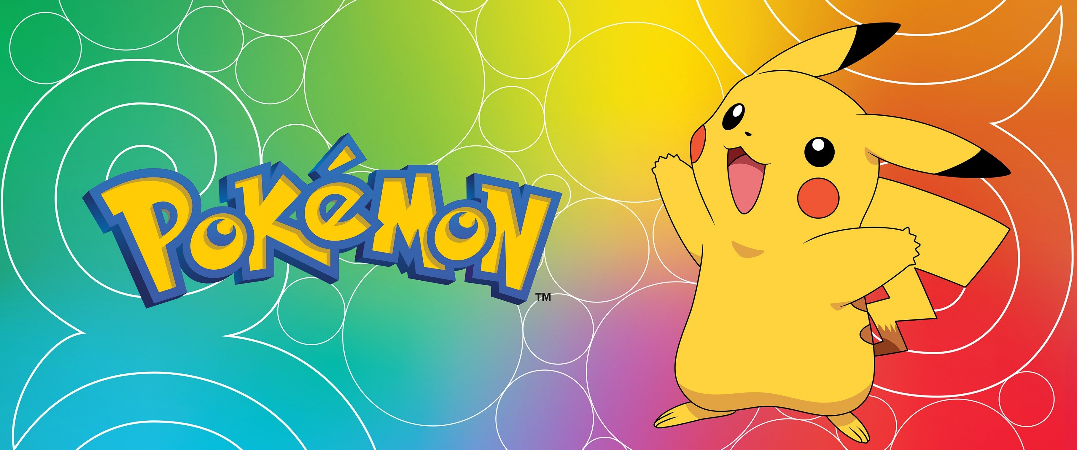 Pokemon Wallpaper 4K, Pikachu, Colorful