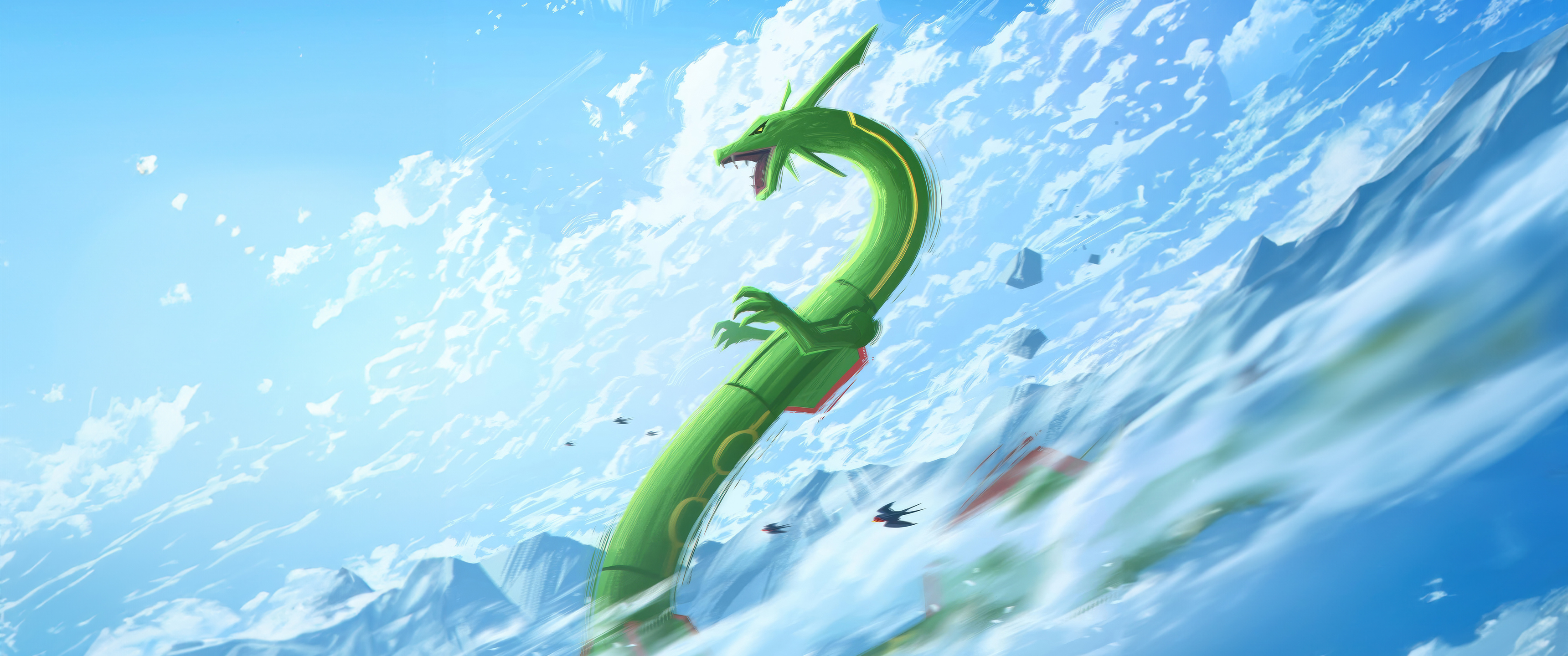 Rayquaza Pokemon UltraWide