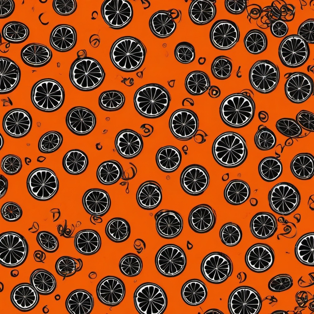 Orange Background Wallpaper
