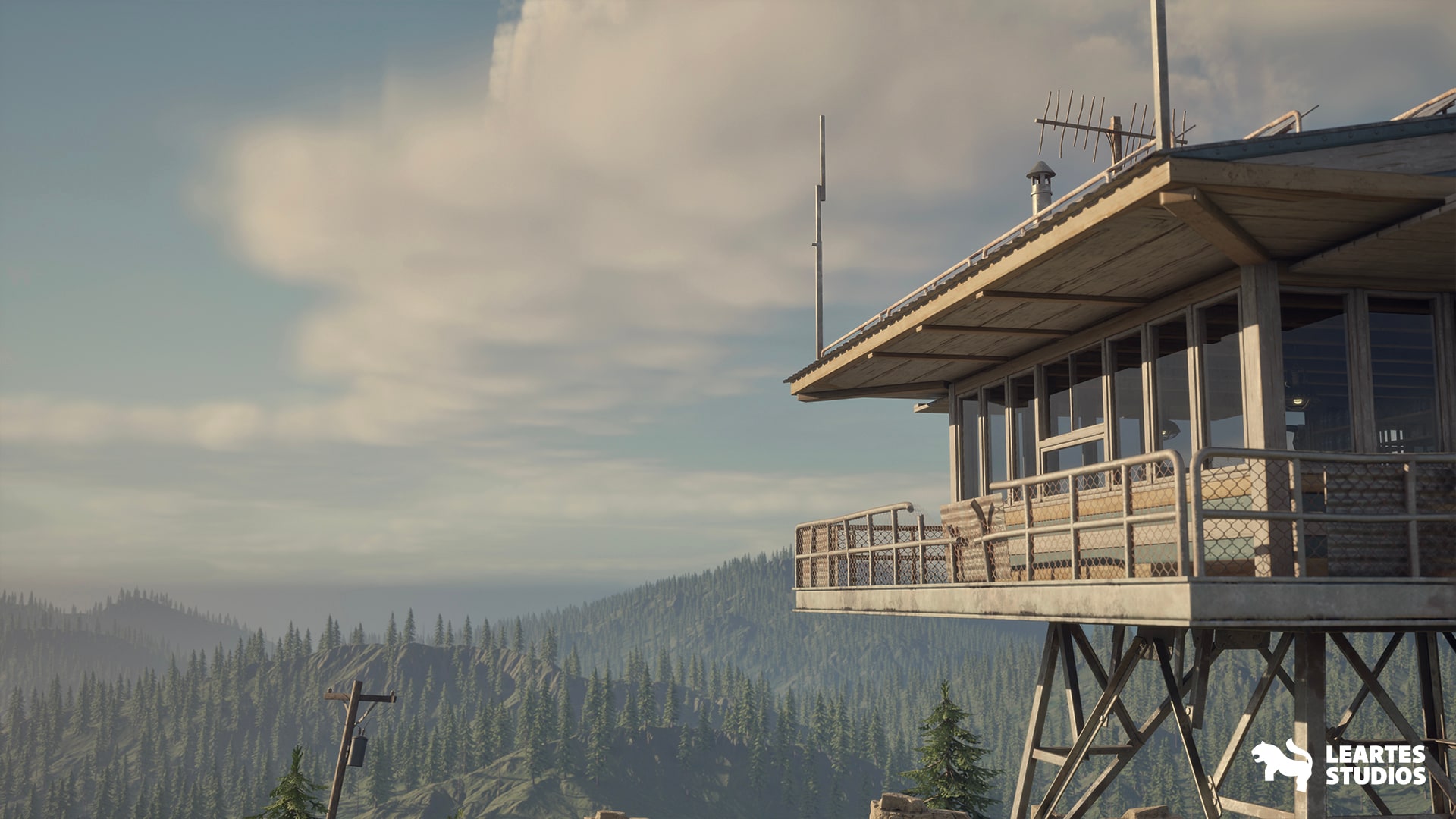 Fire Watch Tower Environment Nature