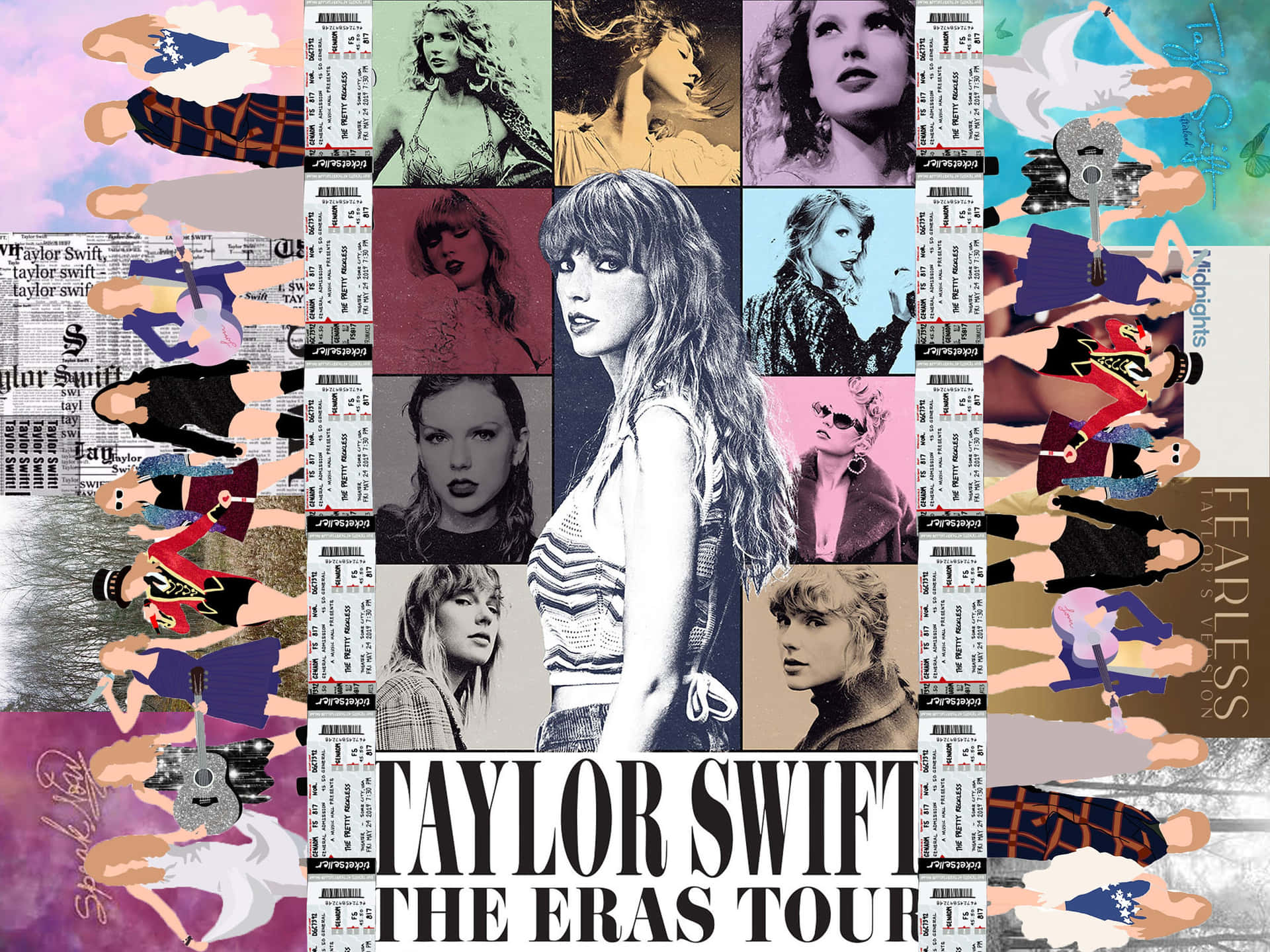 Taylor Swift Eras Tour Wallpaper