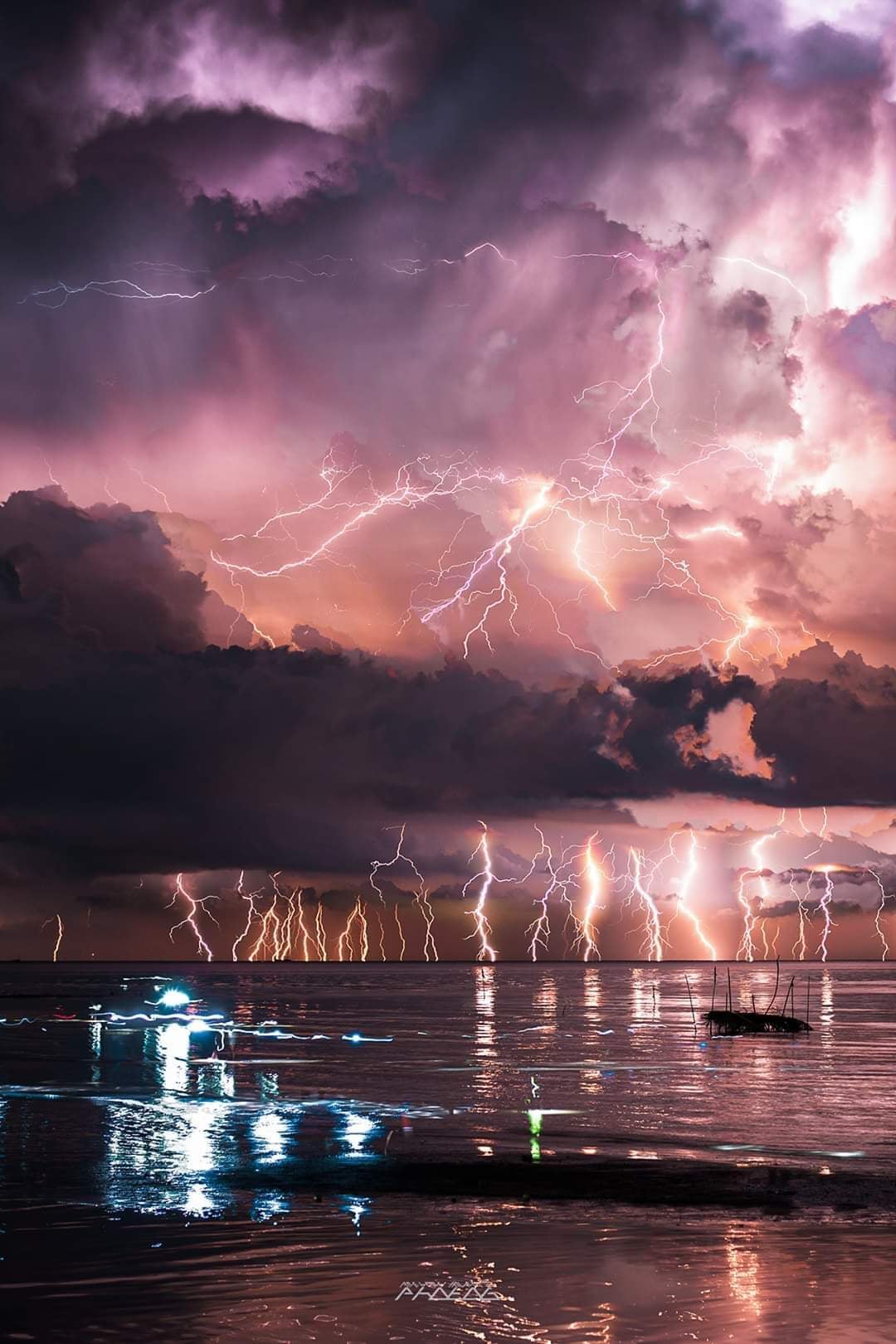 Catatumbo, Venezuela. This happens
