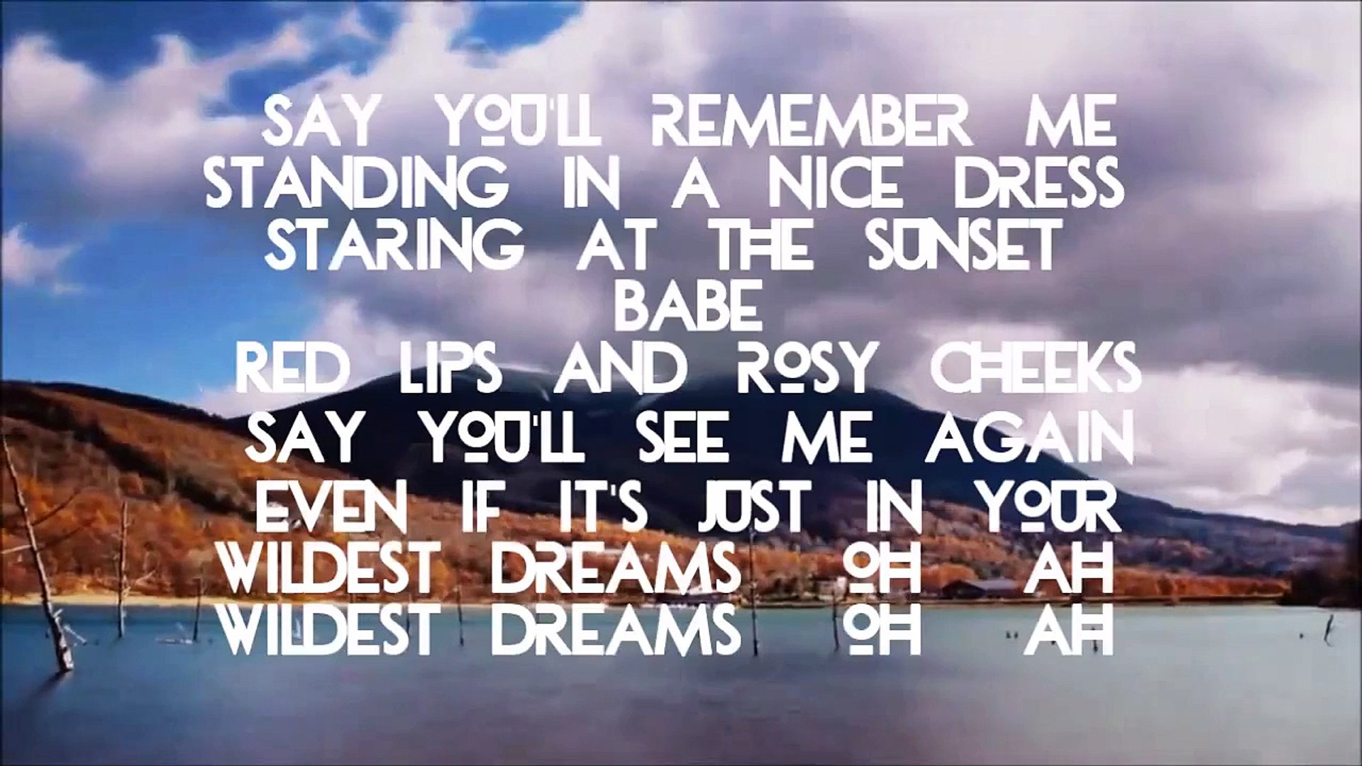 taylor swift dreams lyrics