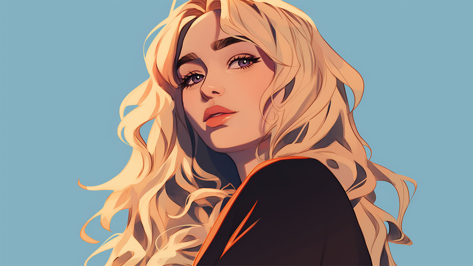 Sabrina Carpenter Artistic Portrait