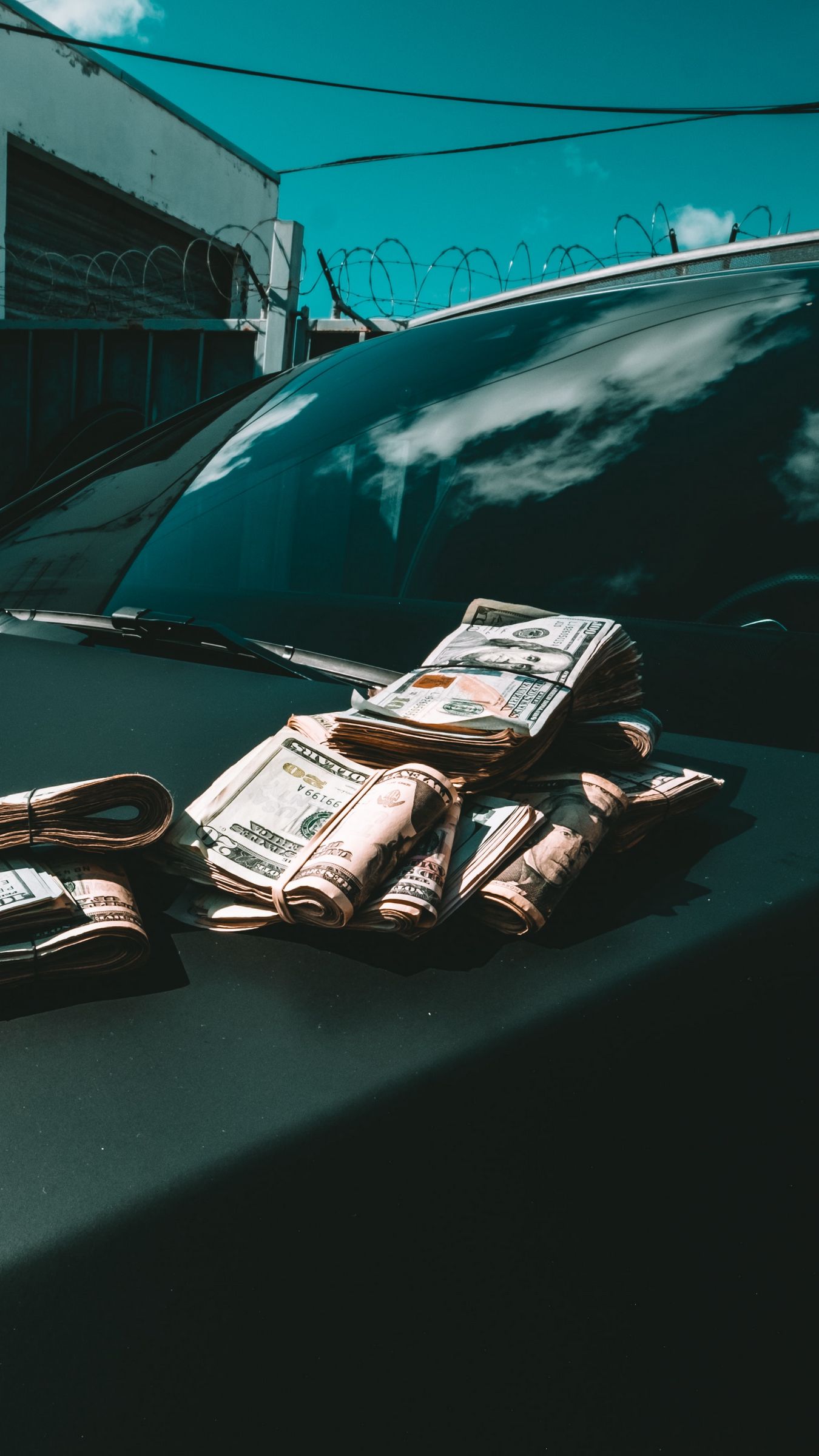 Download wallpaper 1350x2400 dollars