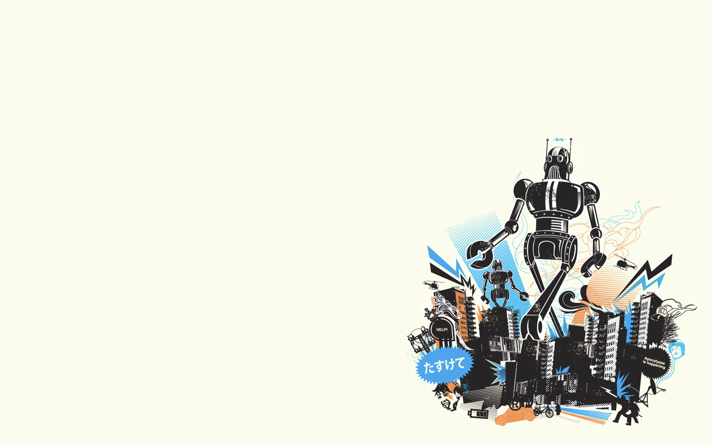 minimalism, robot, simple background