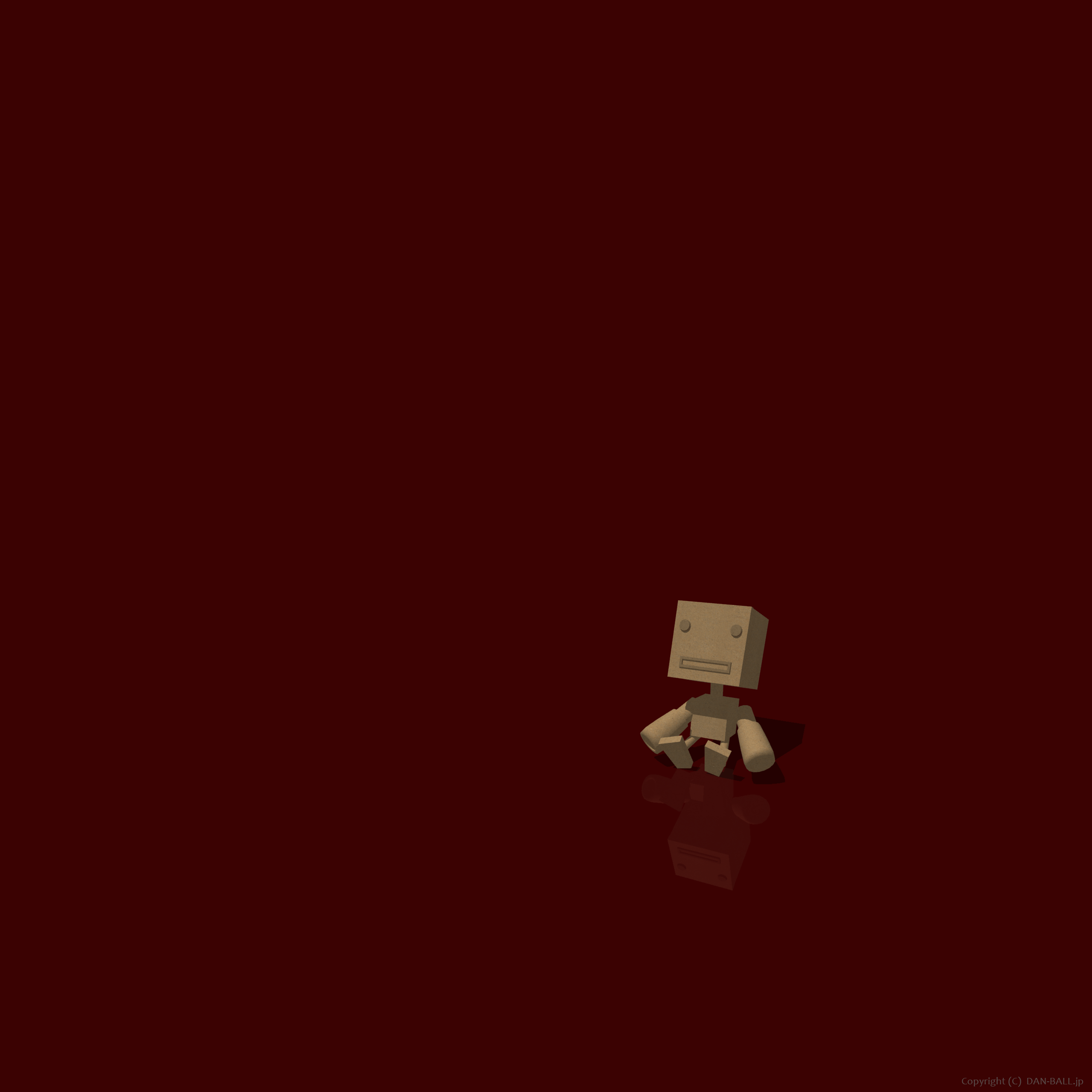 Wallpaper:3D DAN BALL Robot Game