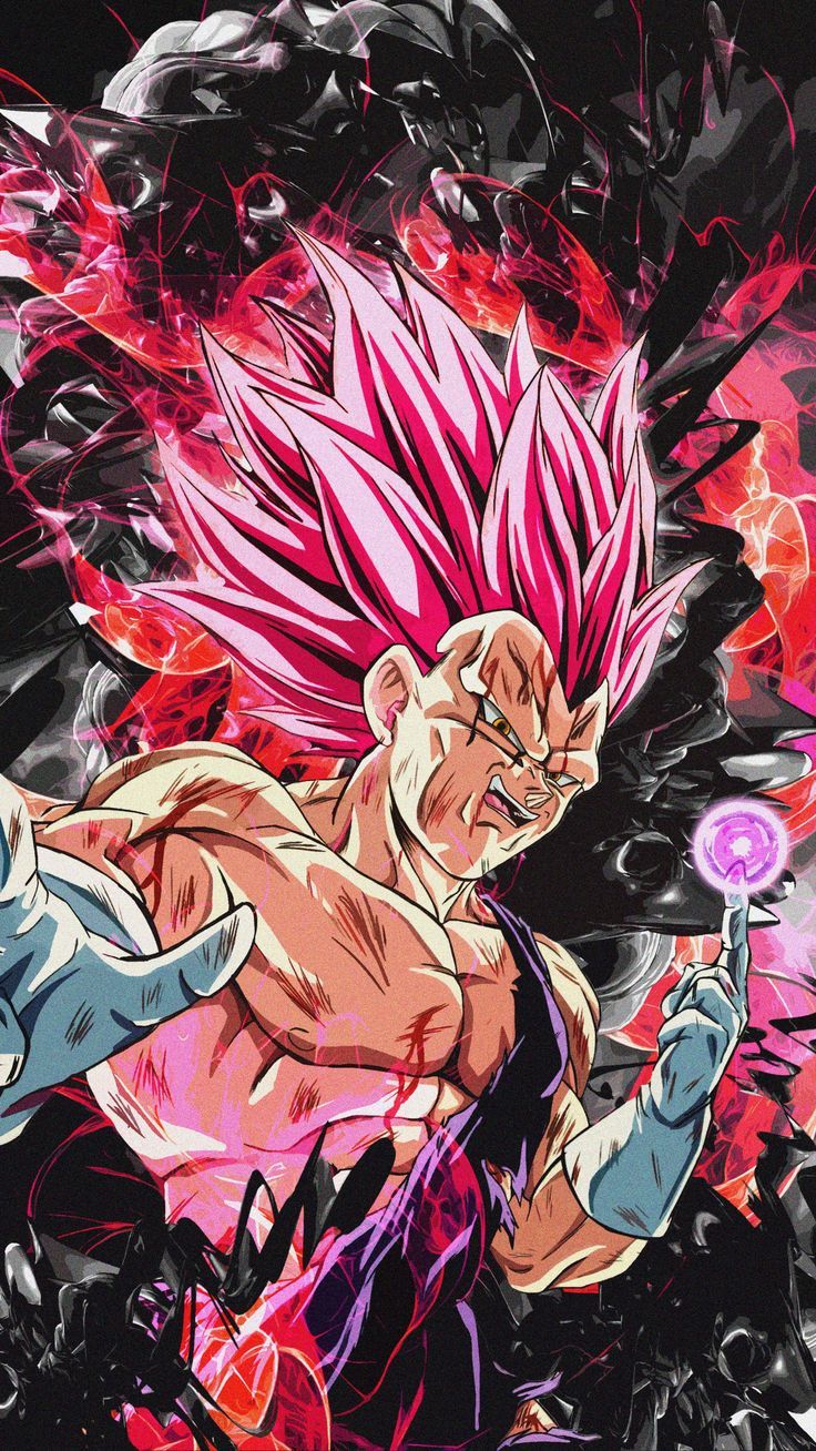 Vegeta Ultra Ego 4K vertical wallpaper