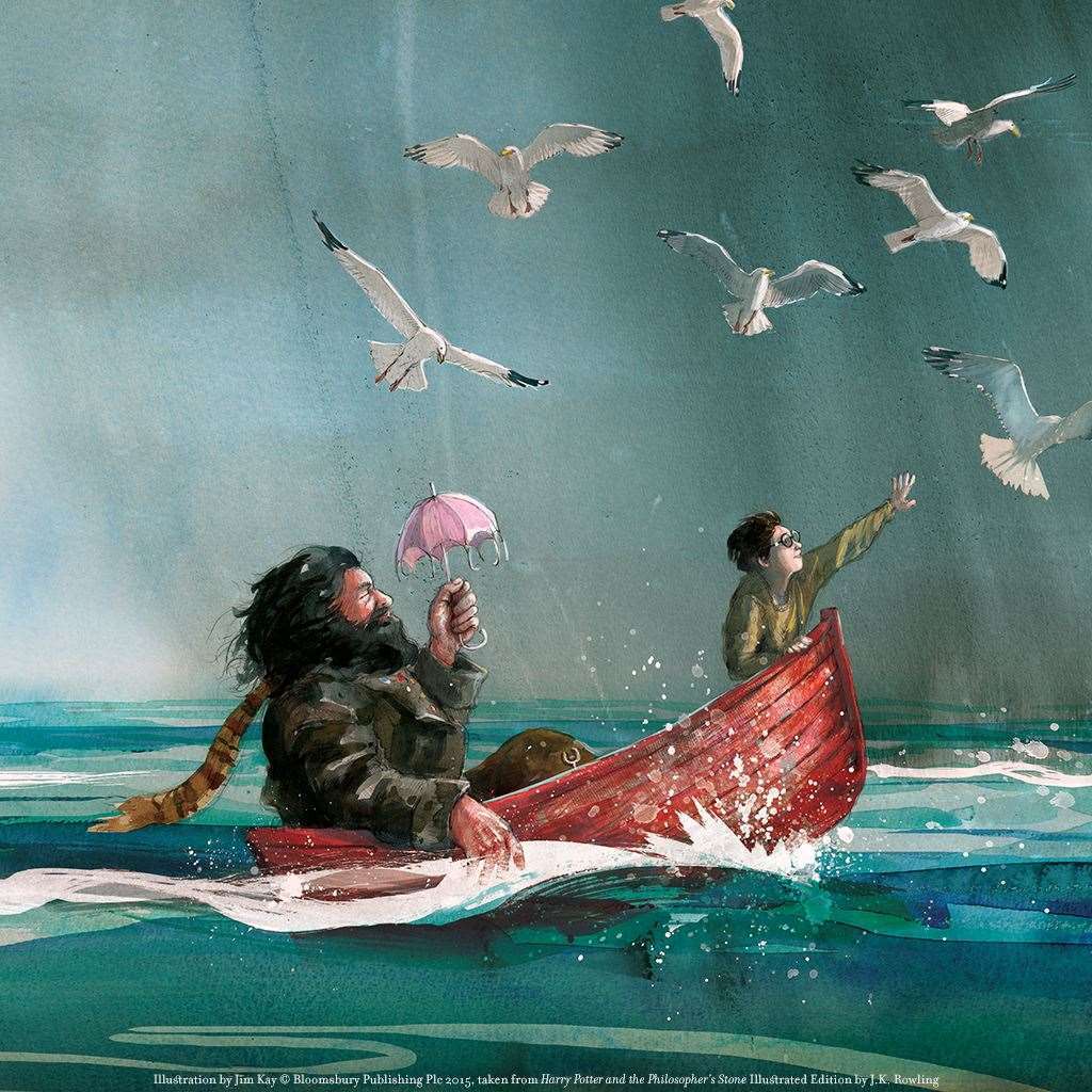 Harry Potter Illustrated Edition Wallpaper