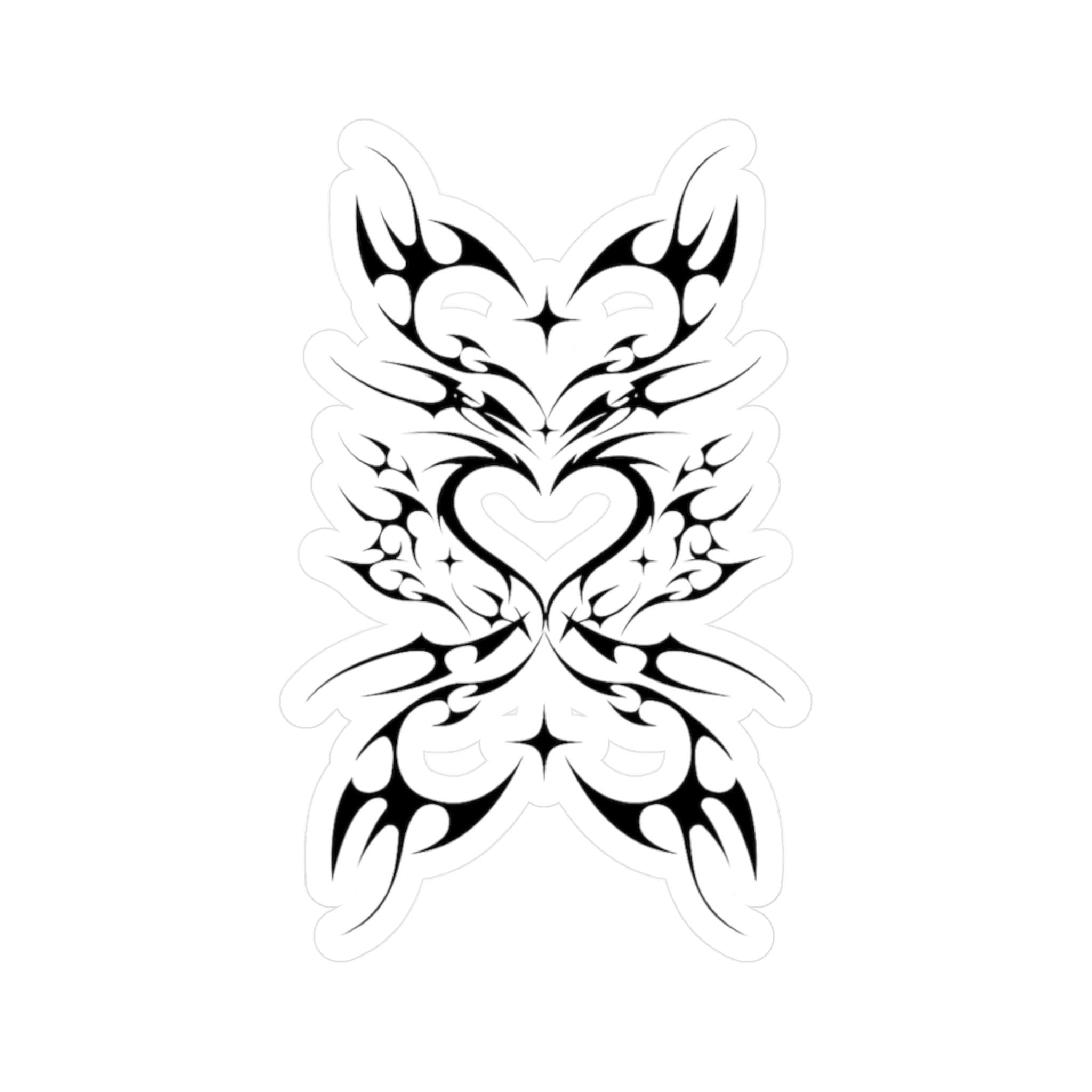 Cool Demon Heart Sticker