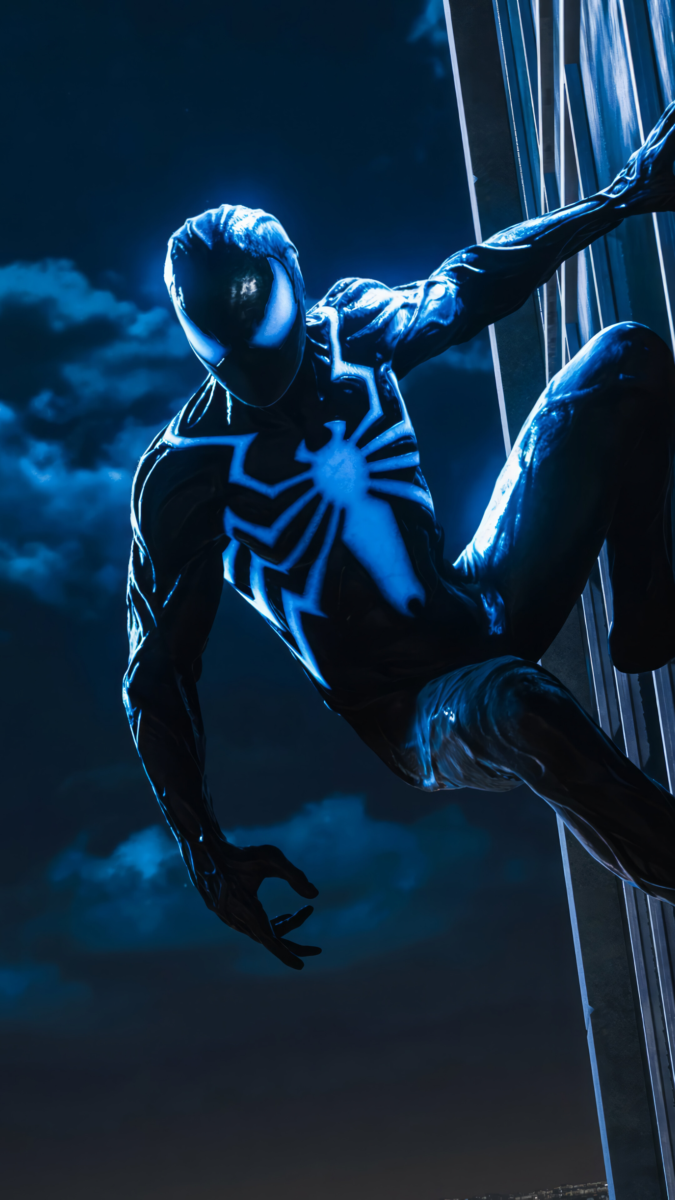 Spider Man Symbiote Suit Reflection