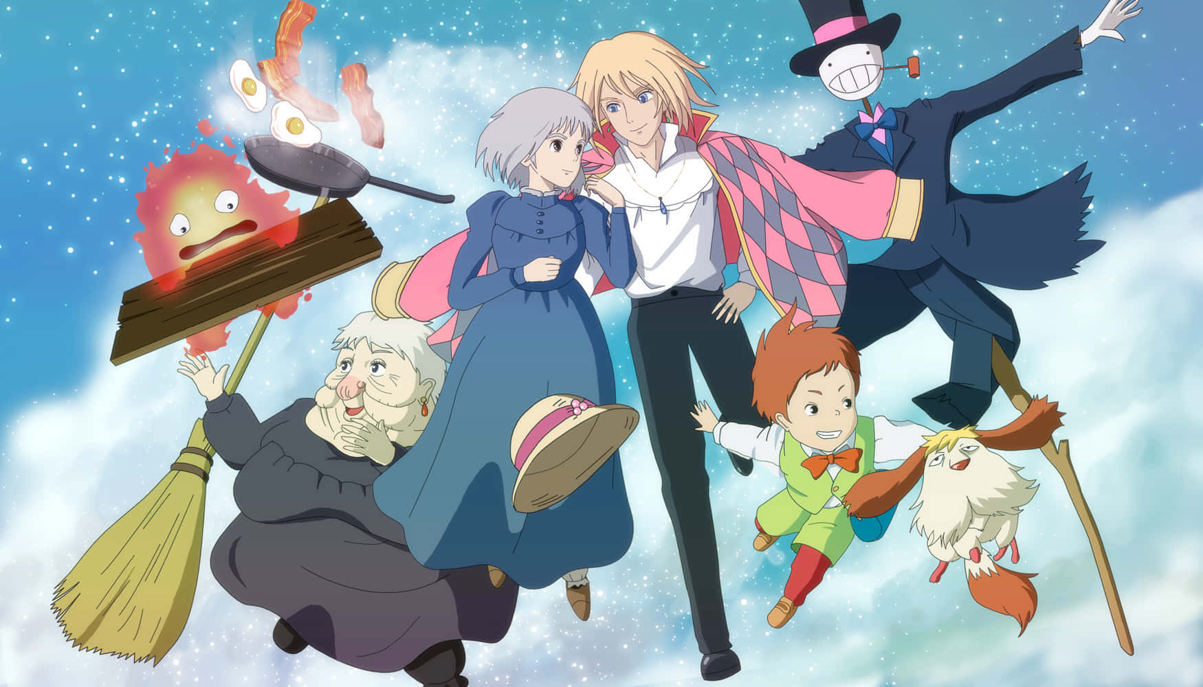 Howl's Moving Castle Background