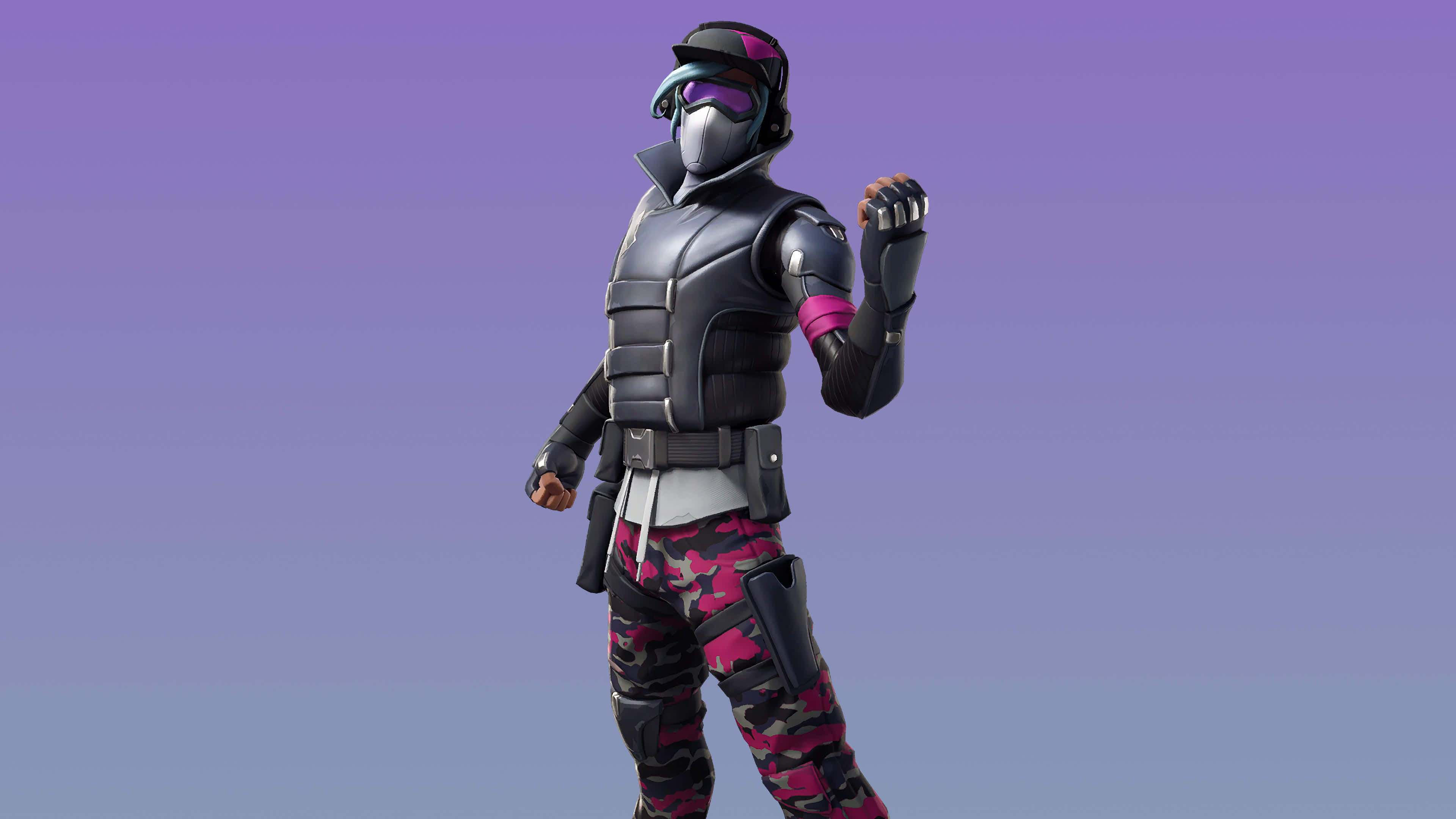 Fortnite Gage Skin Outfit UHD 4K