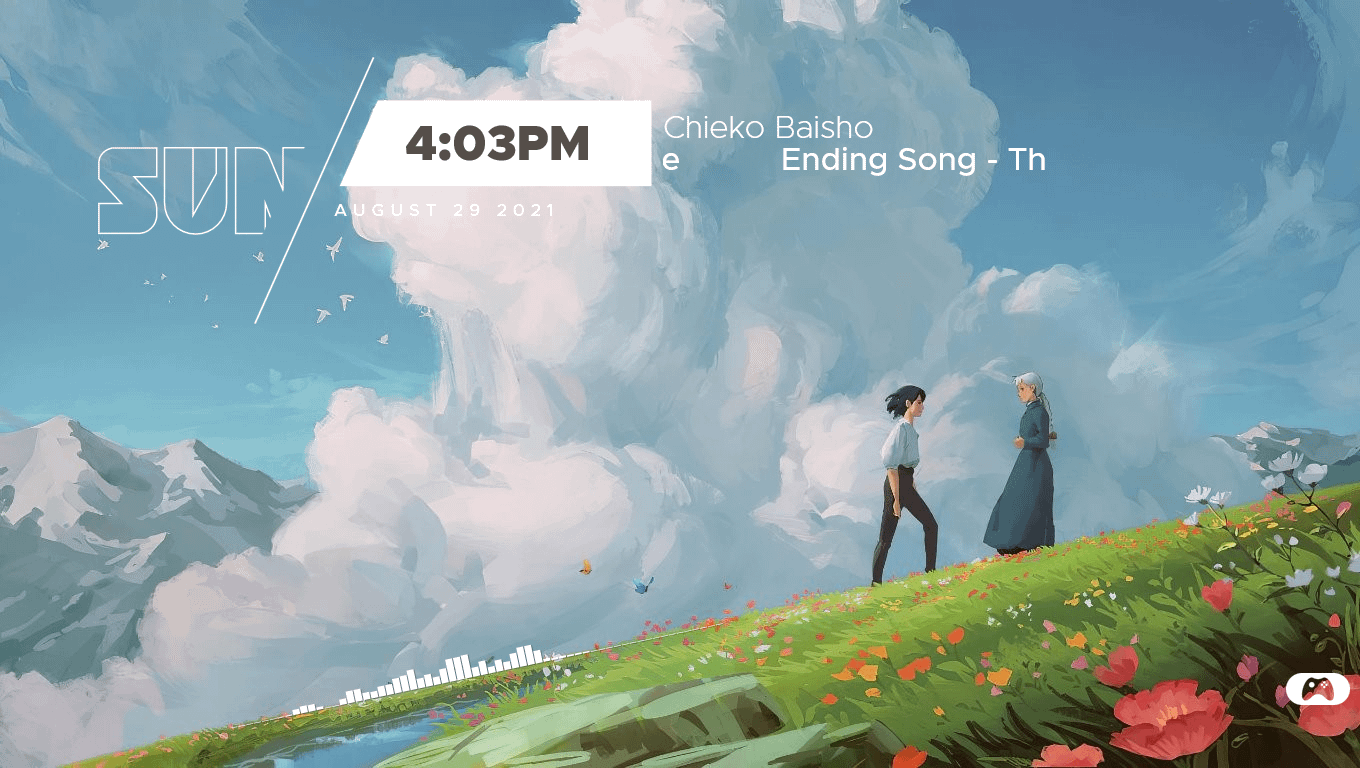 moving castle wallpaper