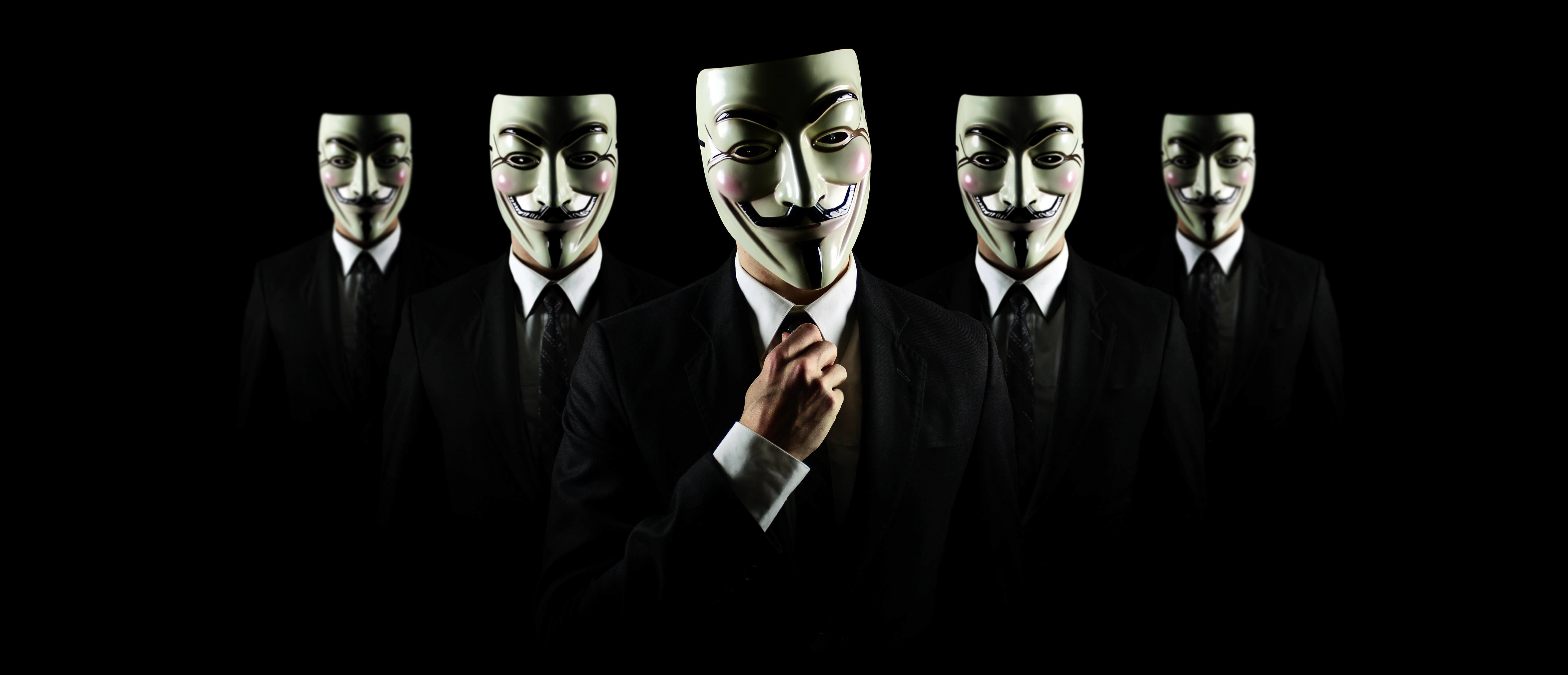 Anonymous Tech 4K Ultra HD Wallpaper