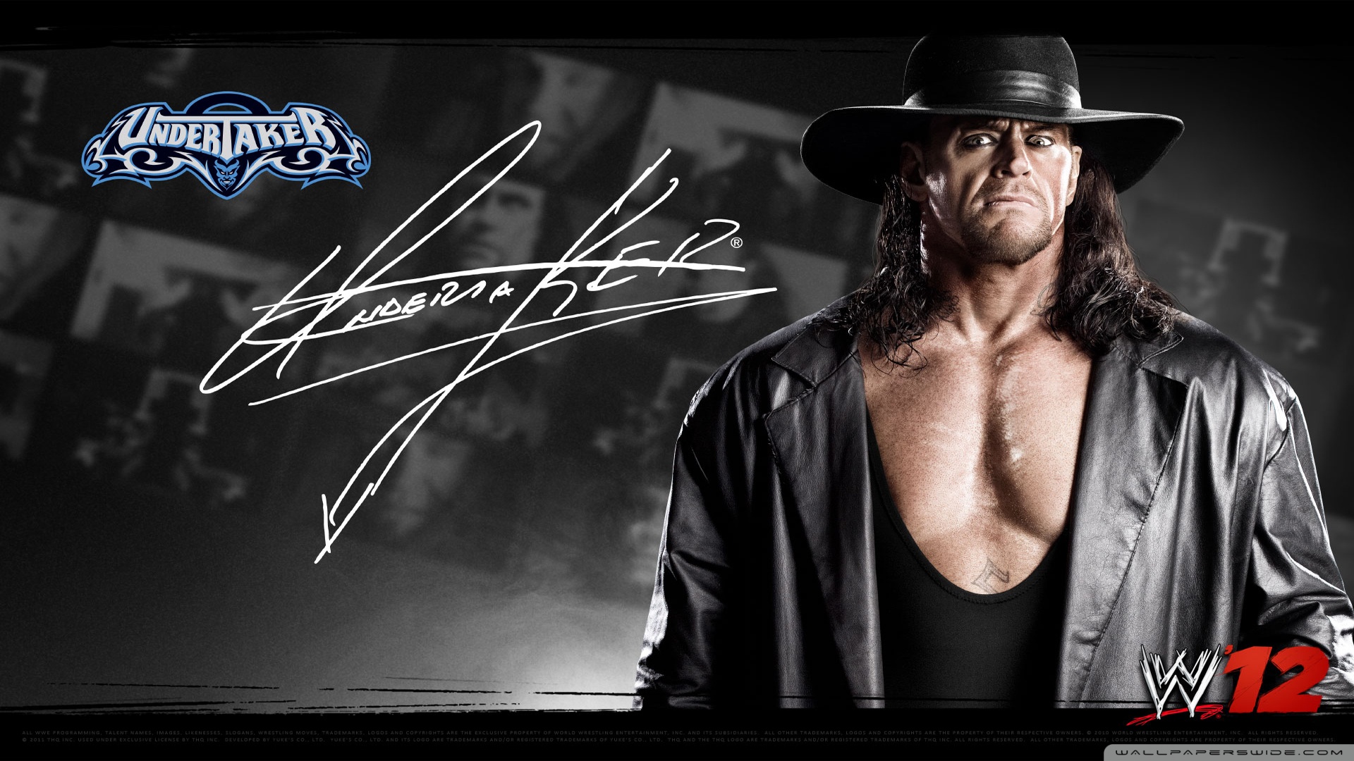 UnderTaker_WWE12 Ultra HD Wallpaper