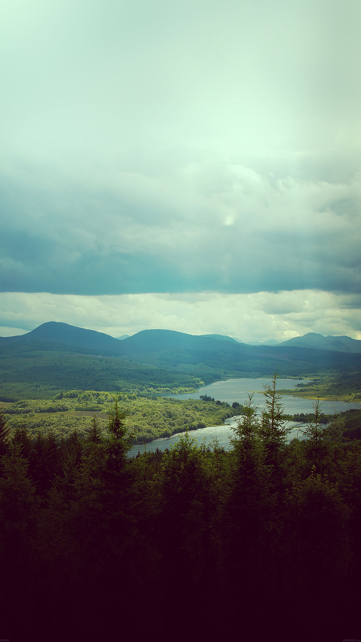 Peaceful Sunday Afternoon Mountain