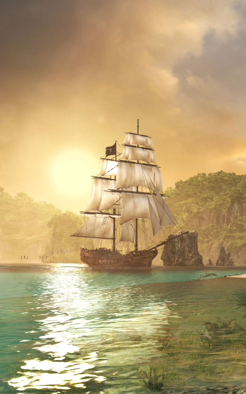 Black Flag Phone Wallpaper