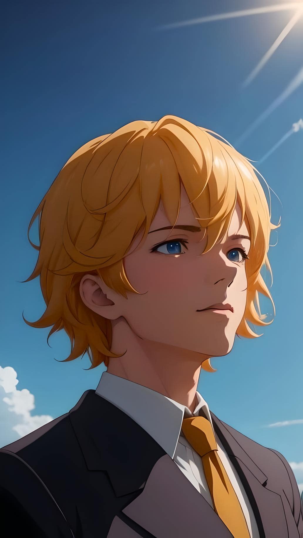 iPhone 15 Wallpaper Anime Beautiful Boy