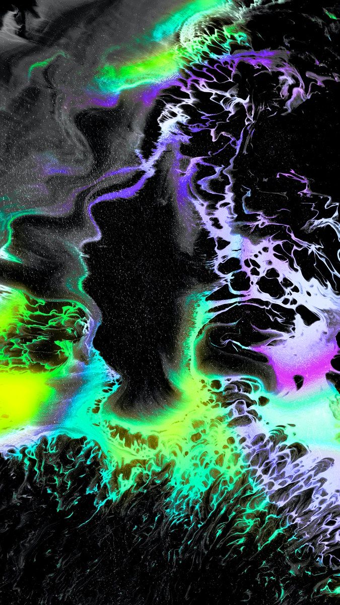 Download premium image of Vibrant neon colorful liquid mobile wallpaper by Aew about neon, mobile dark background, neon black green, neon mobile wallpaper, and iphone wallpaper black 2472217