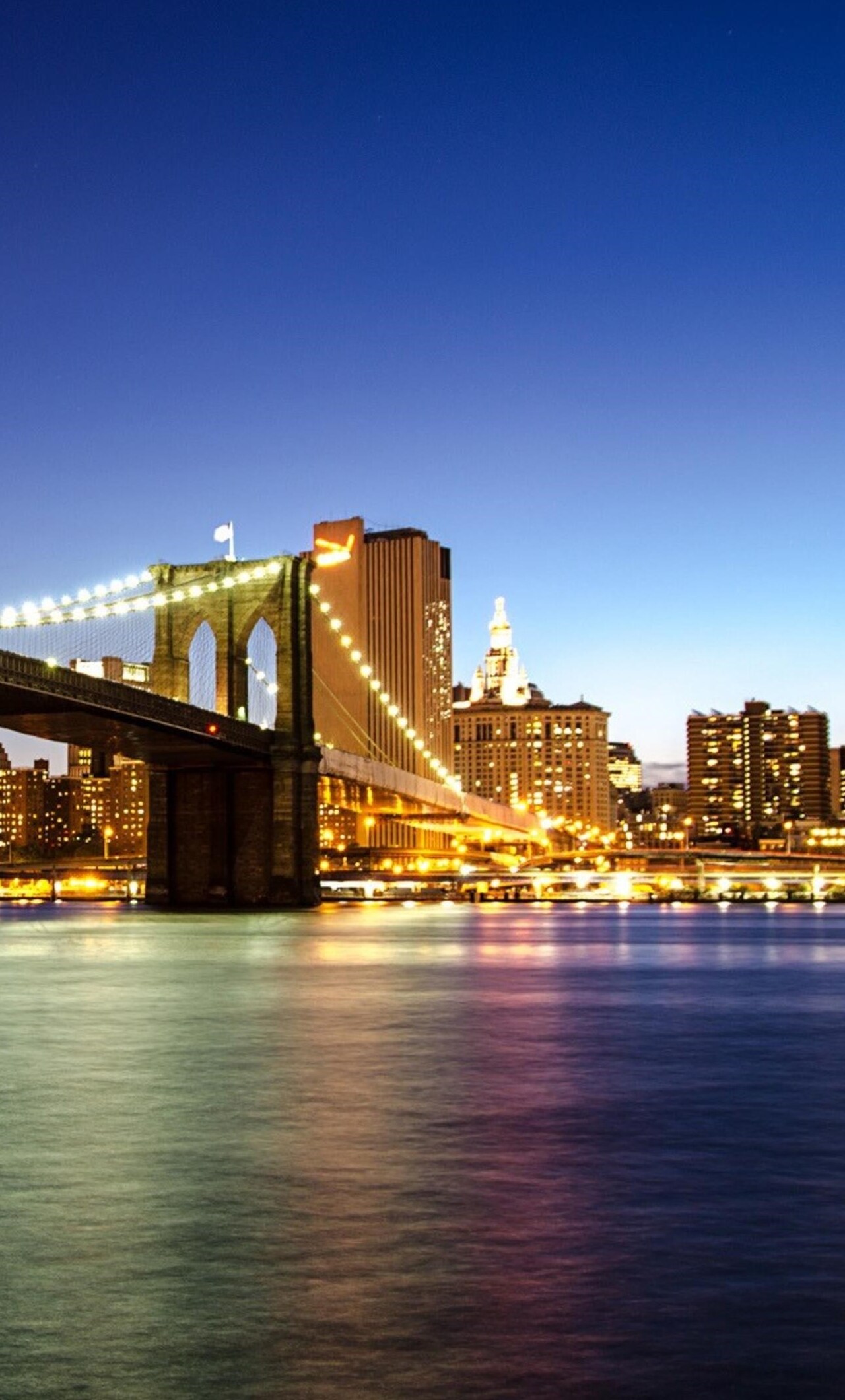 Brooklyn Bridge In New York