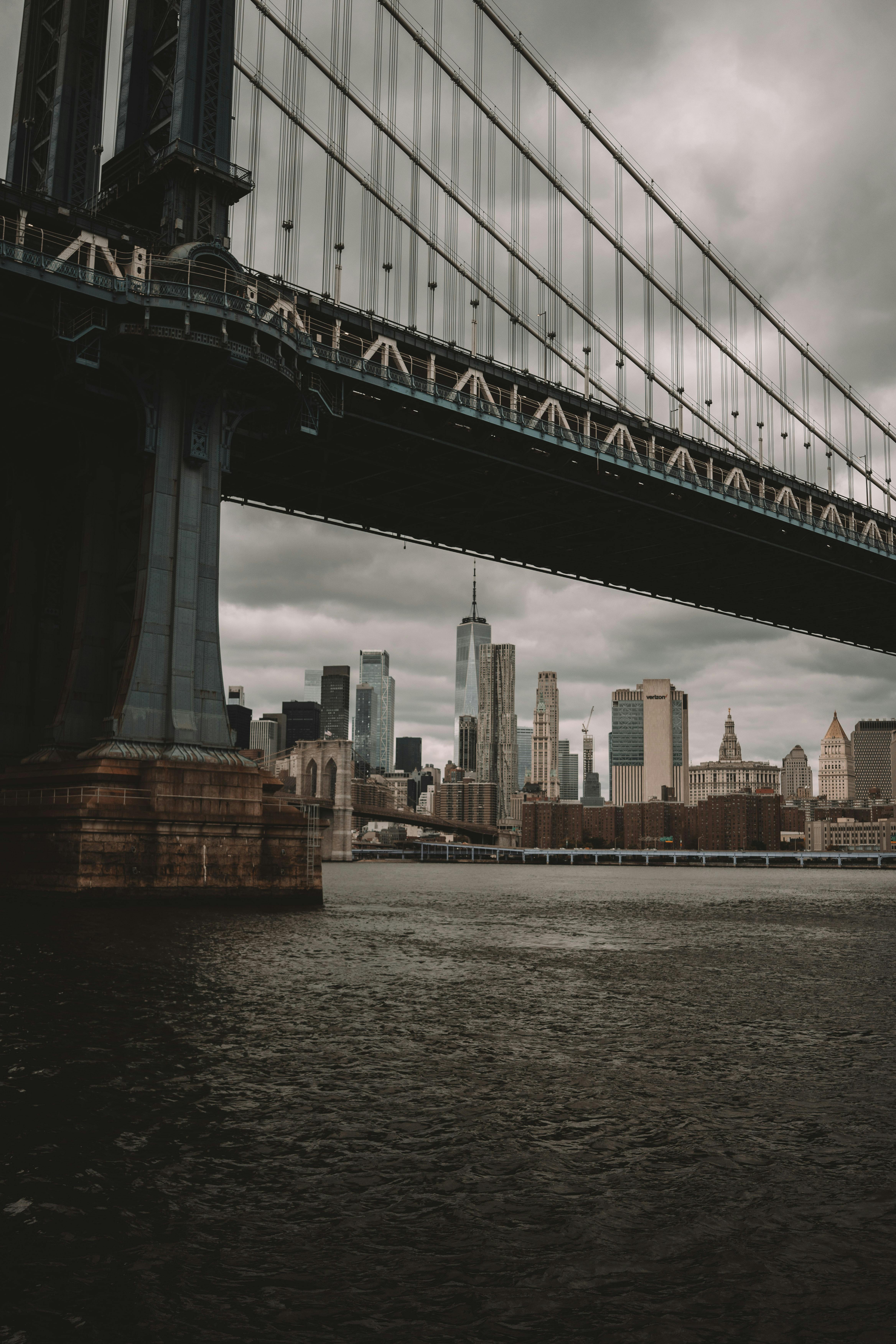 Brooklyn Bridge and Skyscrapers