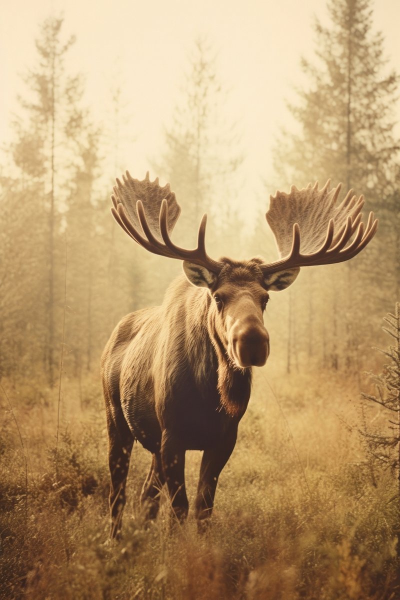 Moose Head Image. Free Photo, PNG
